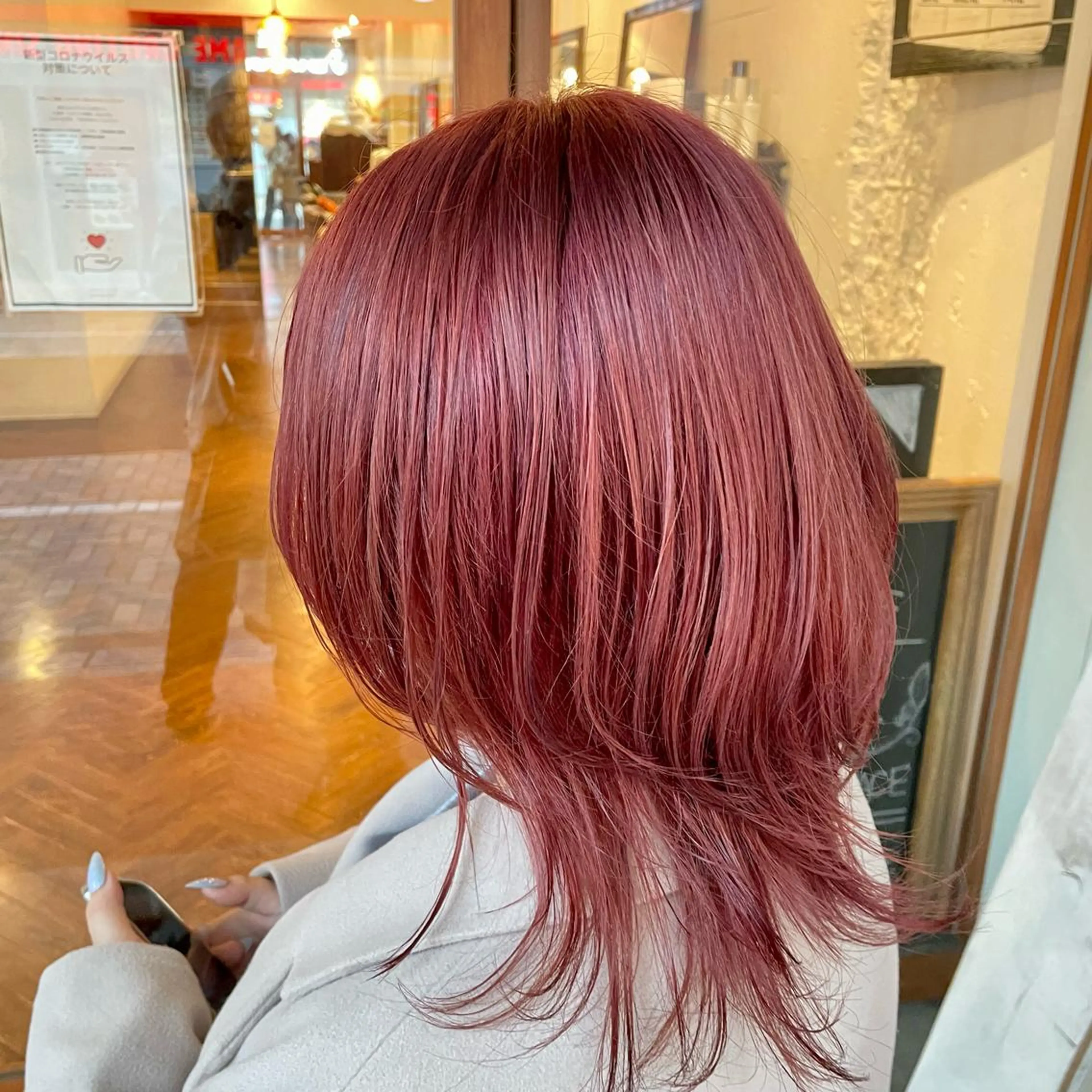 ミディアム カラー サトウ コウキ  メンズのヘアスタイル