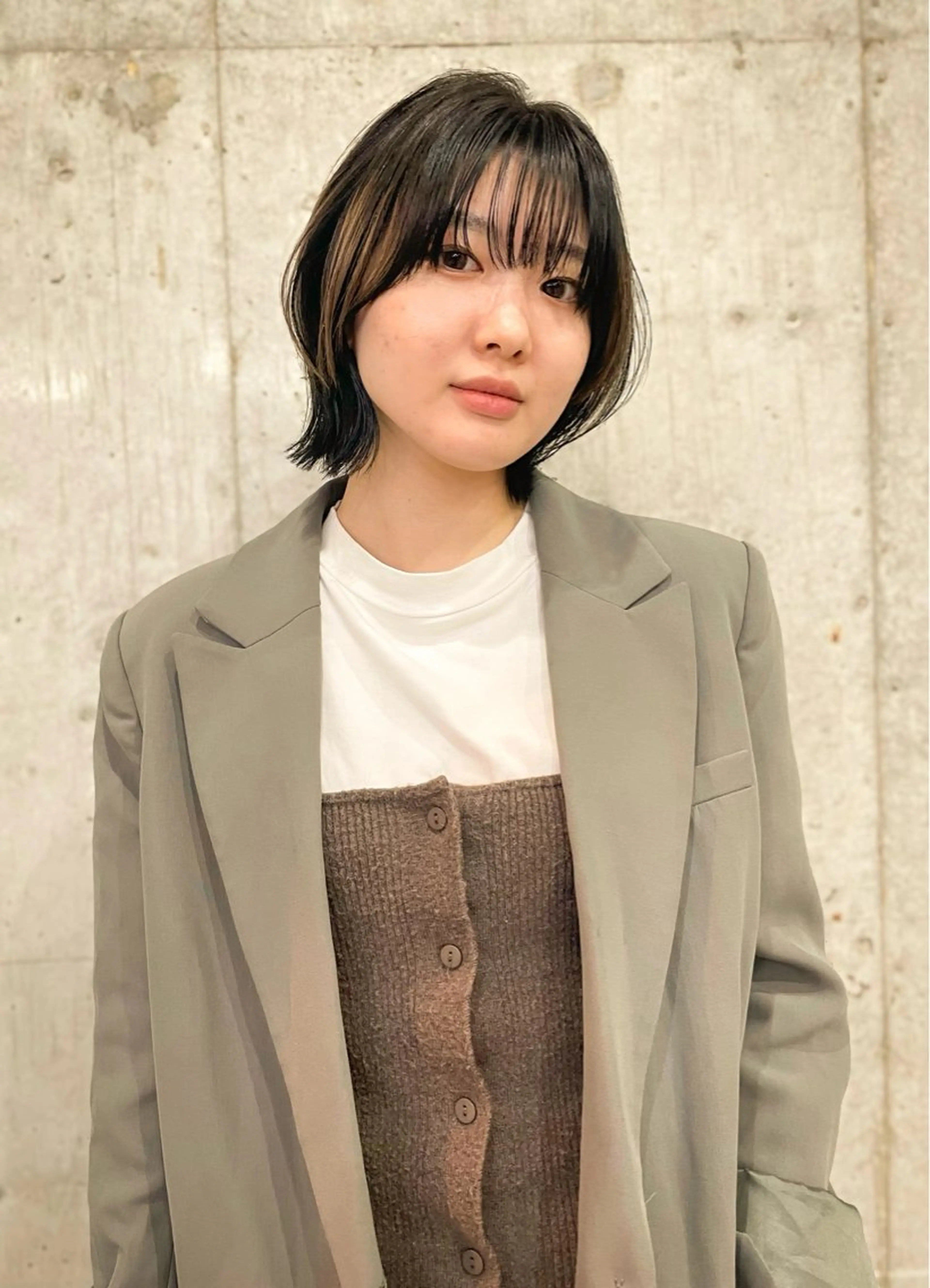 ショート カラー 似合わせカット /武田悠里のヘアスタイル
