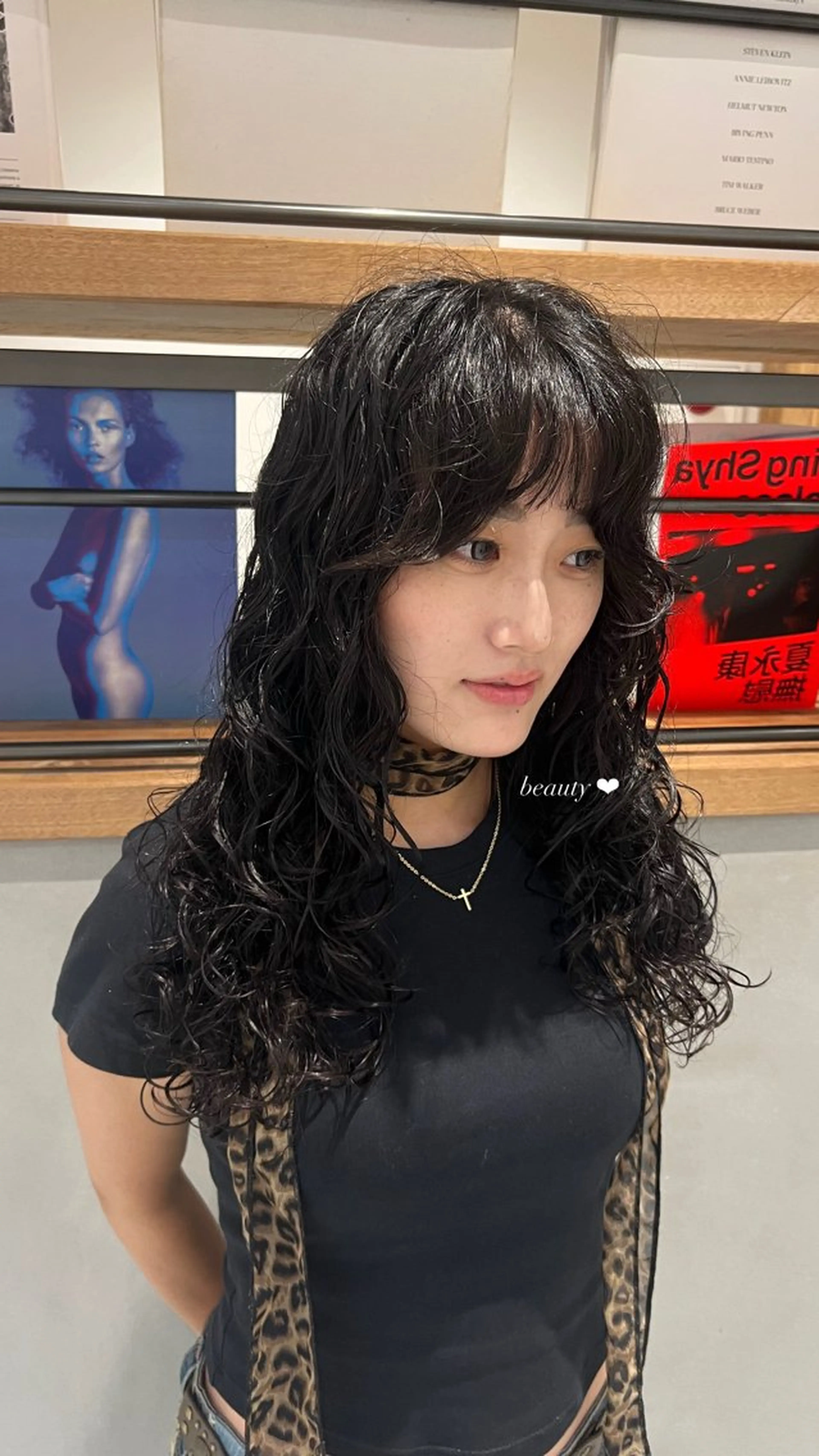 ロング カット パーマ CYAN. 矢場町店所属・パーマ/名古屋パーマ / コデラ ナナホのヘアスタイル