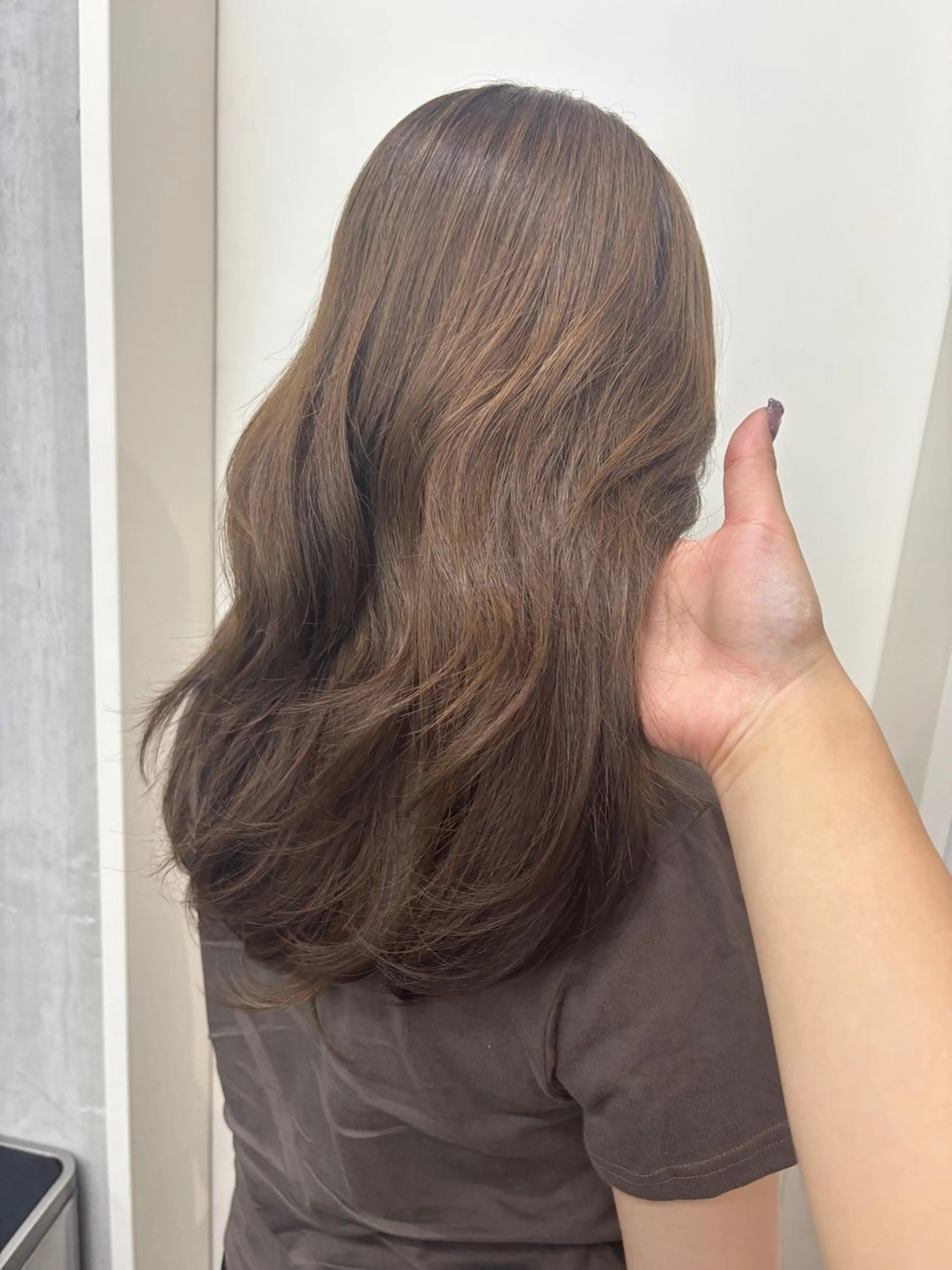 ロング カラー 透明感カラー Halo所属・玖須　綾音 /柔らかい海外ヘア♡のヘアスタイル