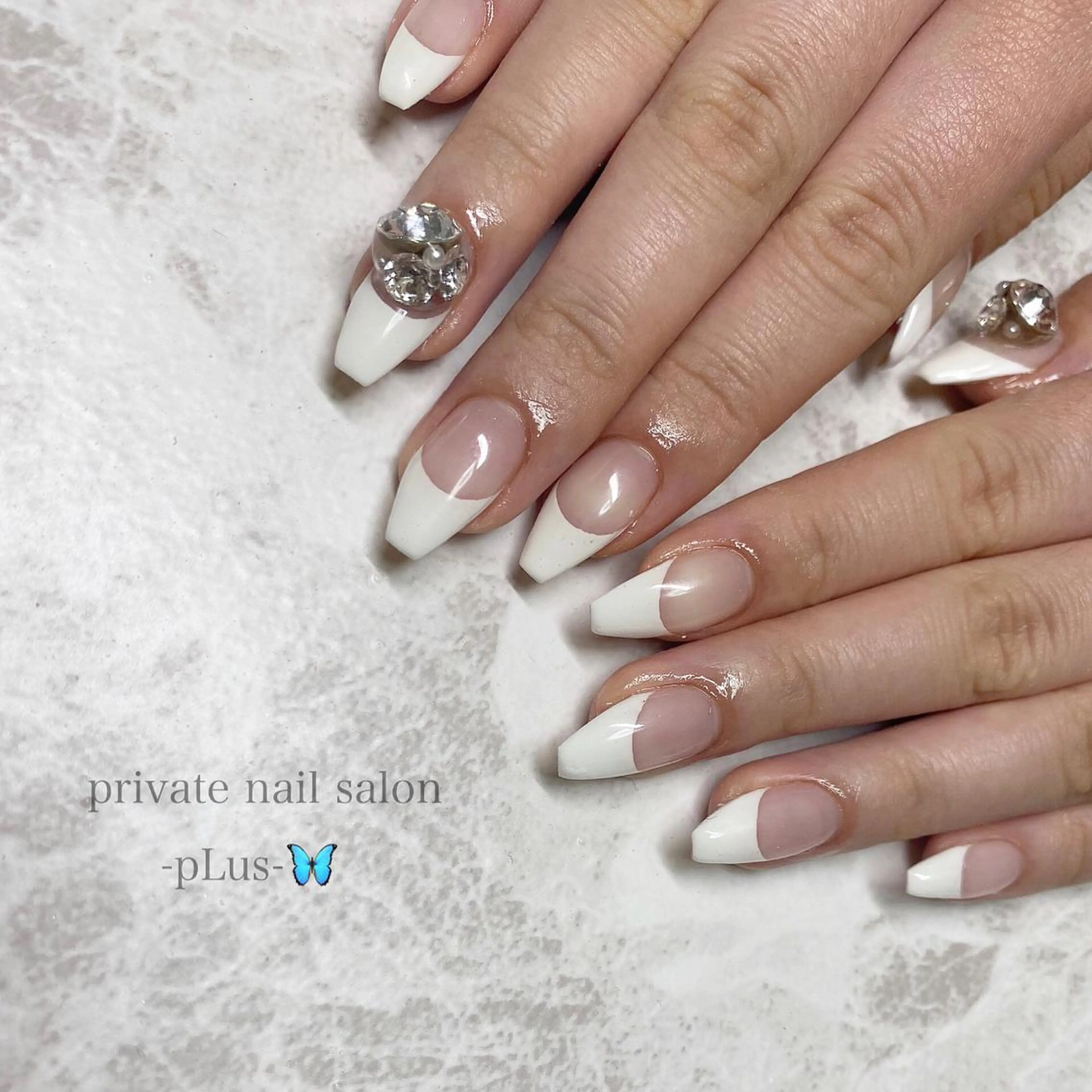 ネイル ストーンネイル nail salon 7 _seven_のネイルデザイン