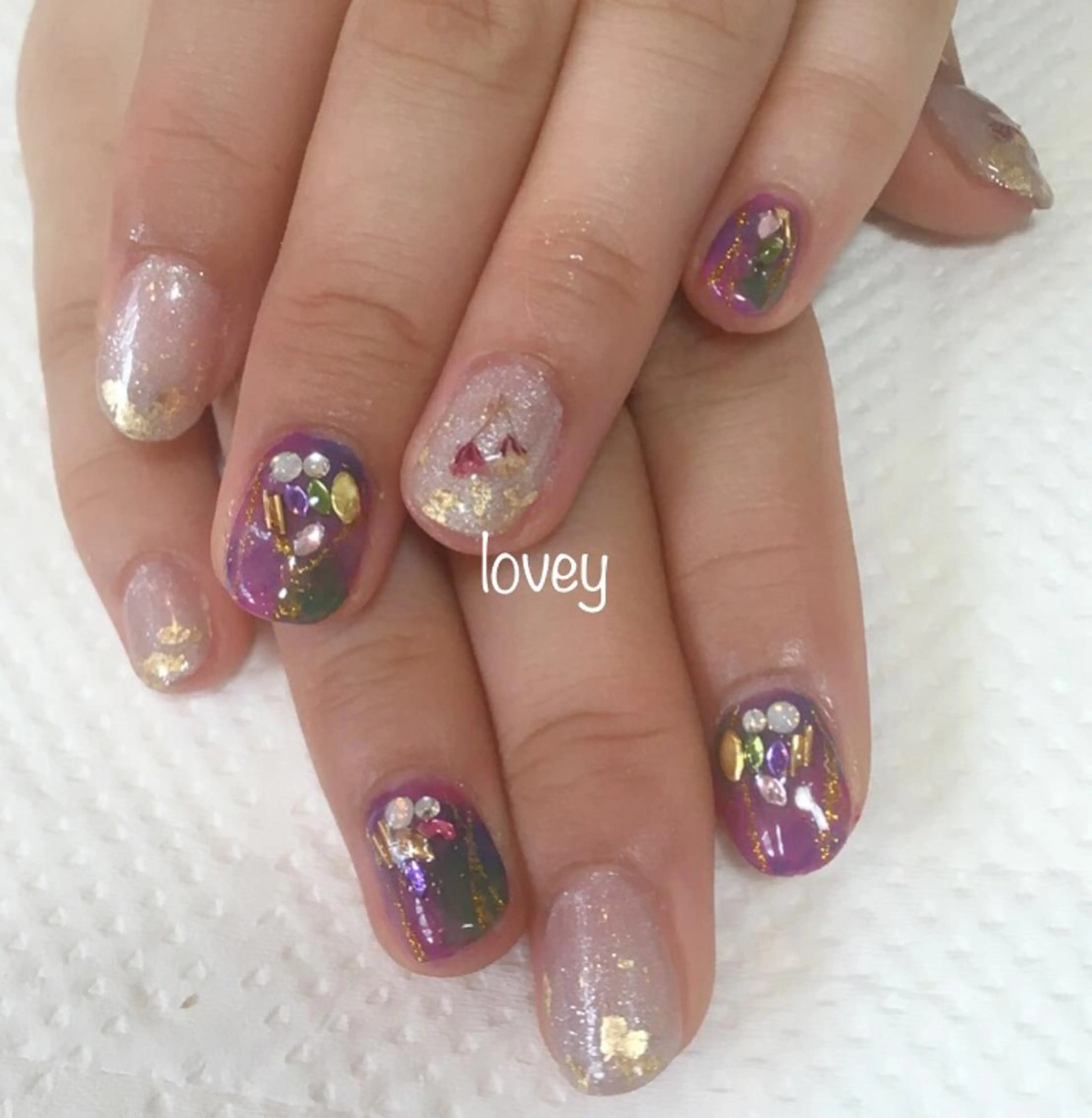 ネイル プライベートサロン loveyのネイルデザイン