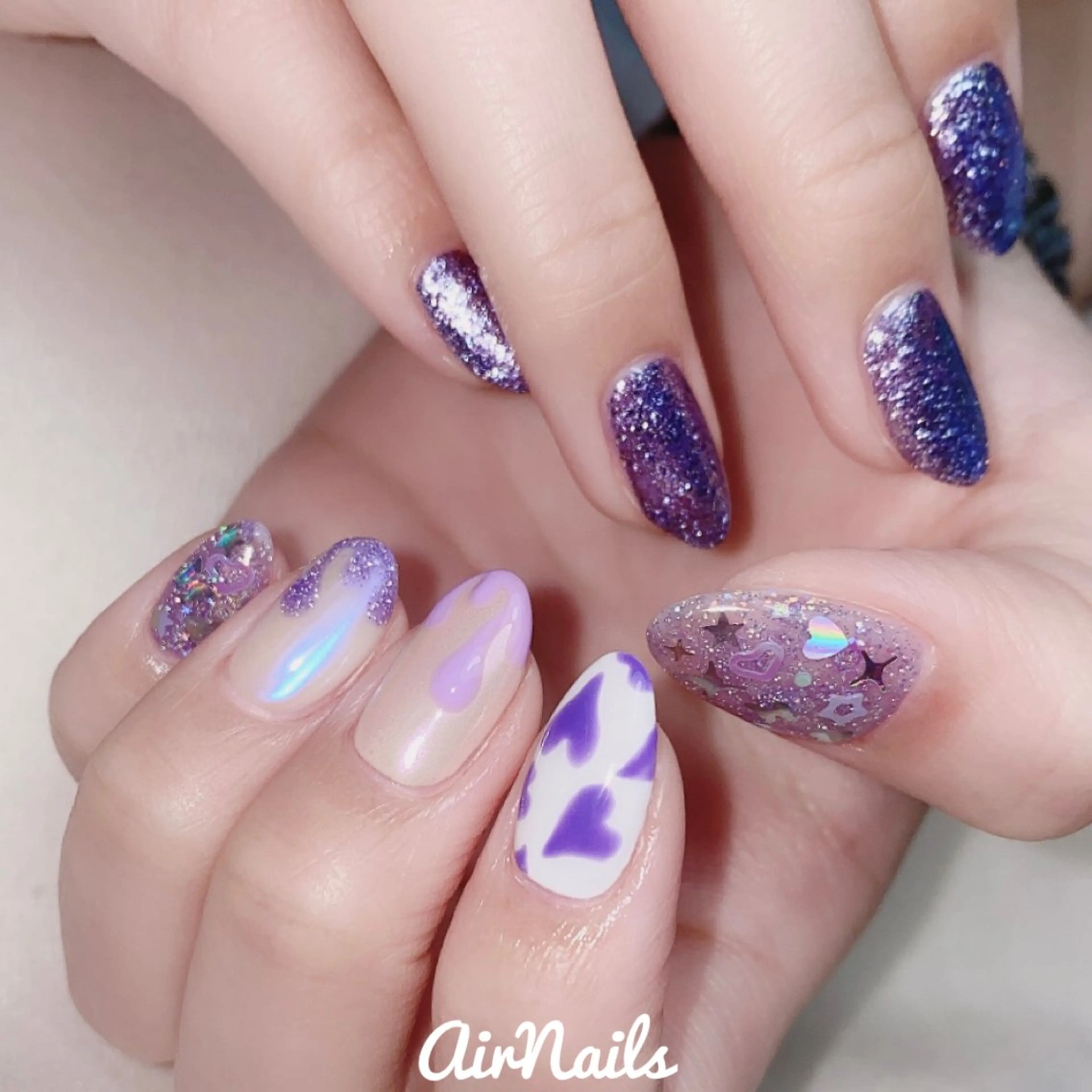 ネイル ハンドネイル フットネイル ♡ airnails ♡のネイルデザイン