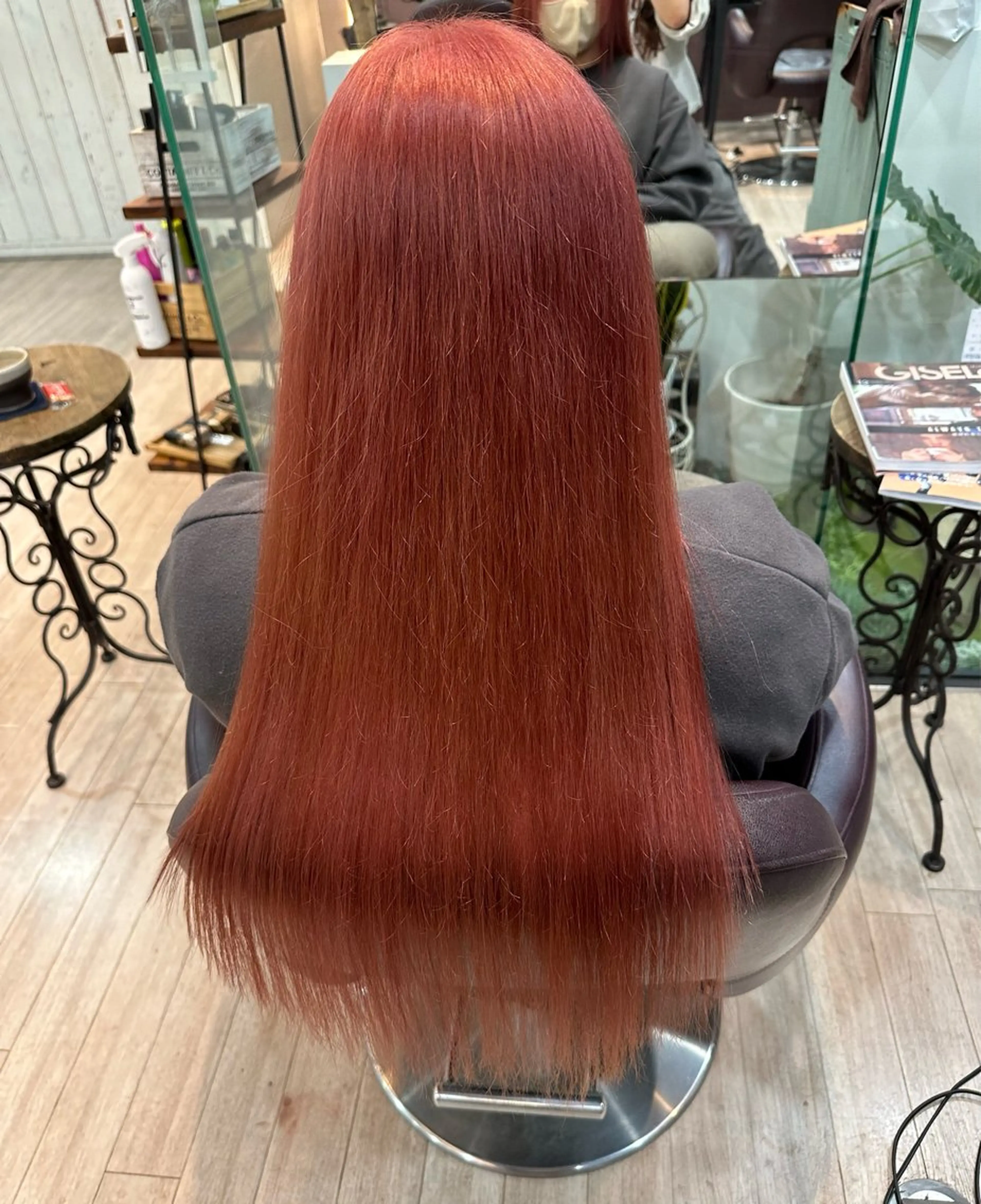 ロング ヘアカラー ツヤ髪質改善 💜れいな💜のヘアスタイル