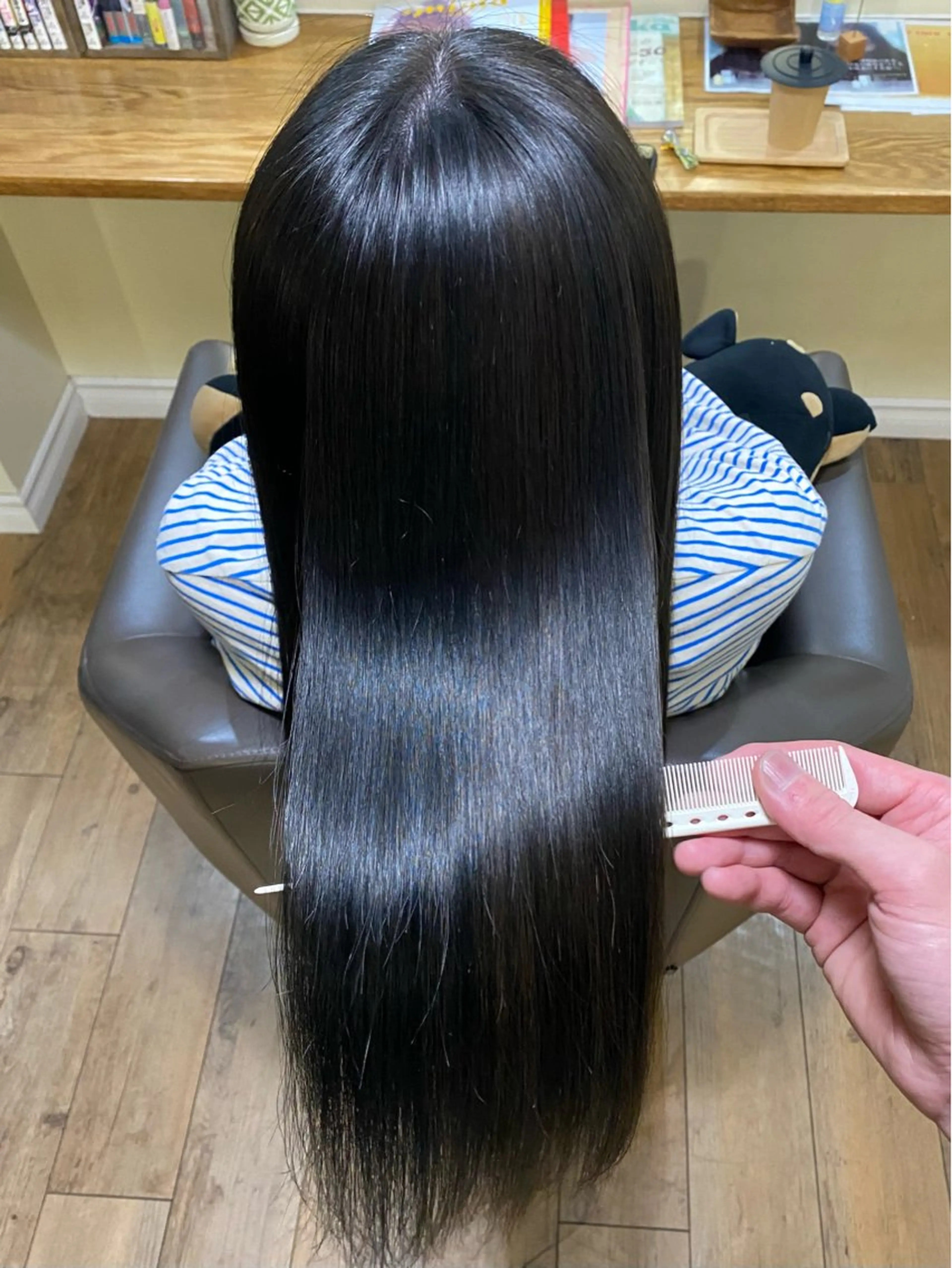 ロング 髪質改善 齋藤 リクのヘアスタイル