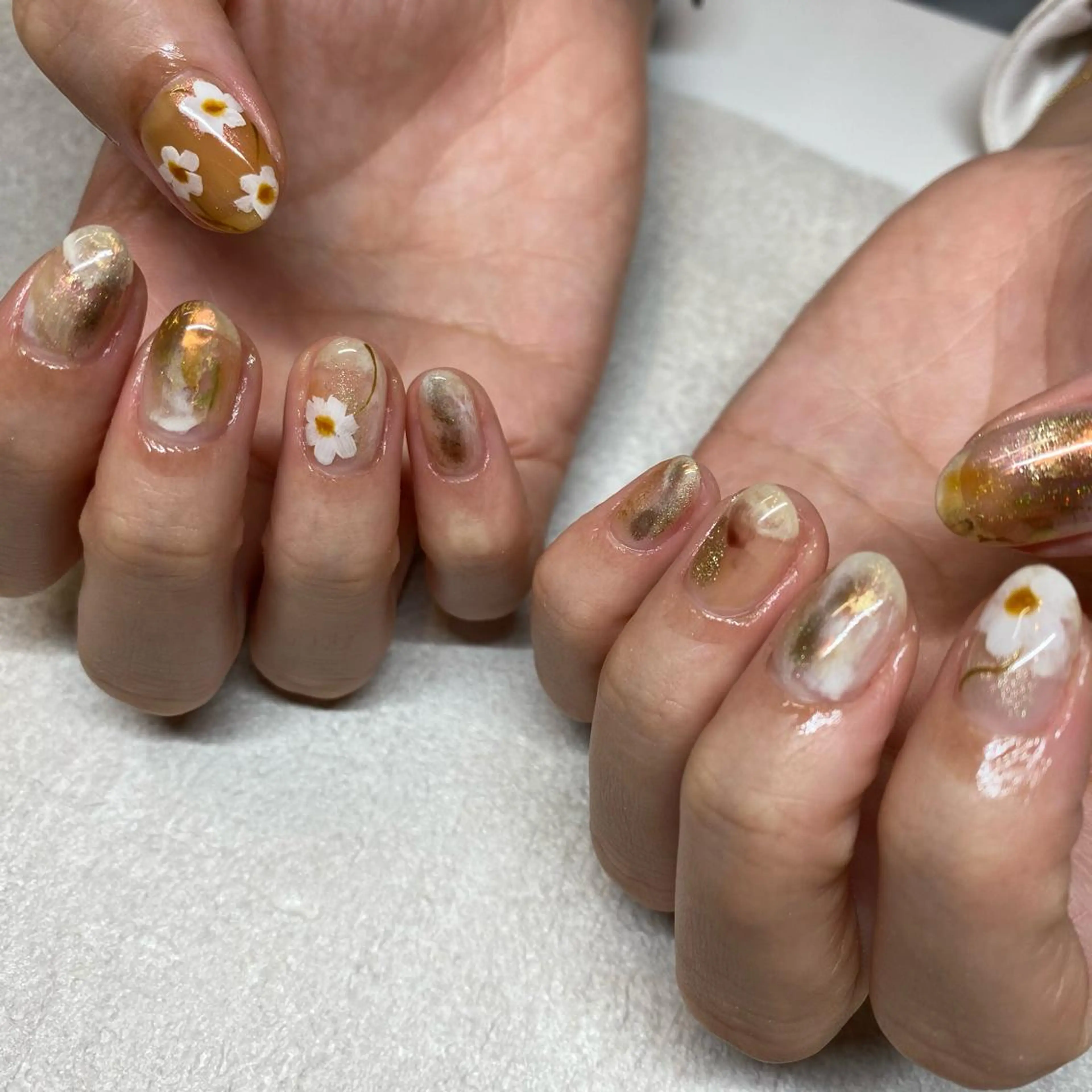ネイル NORA nail UMEDA MAIのネイルデザイン
