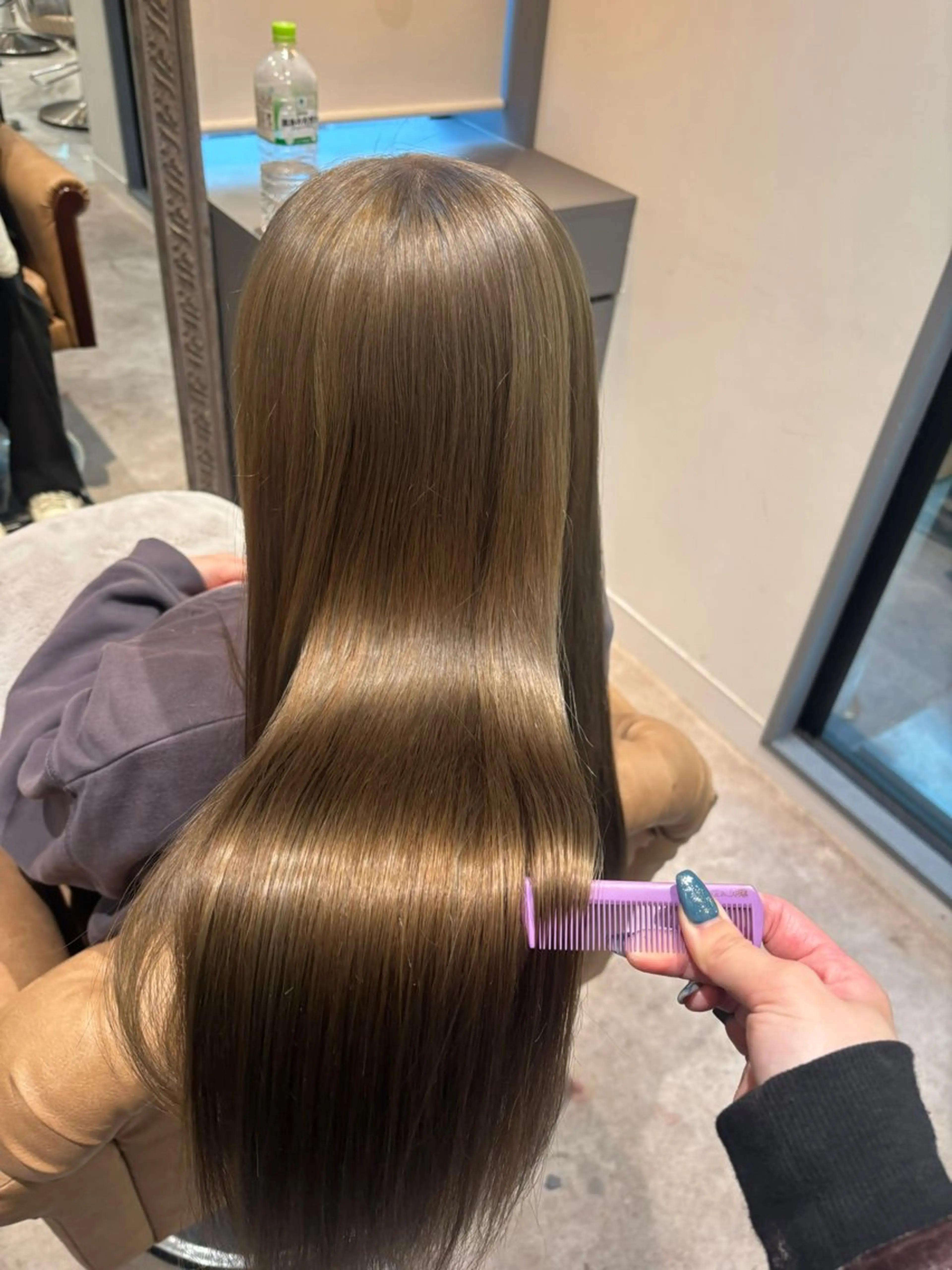 ロング ヘアカラー 美髪縮毛矯正/ 髪質改善/AYARIのヘアスタイル