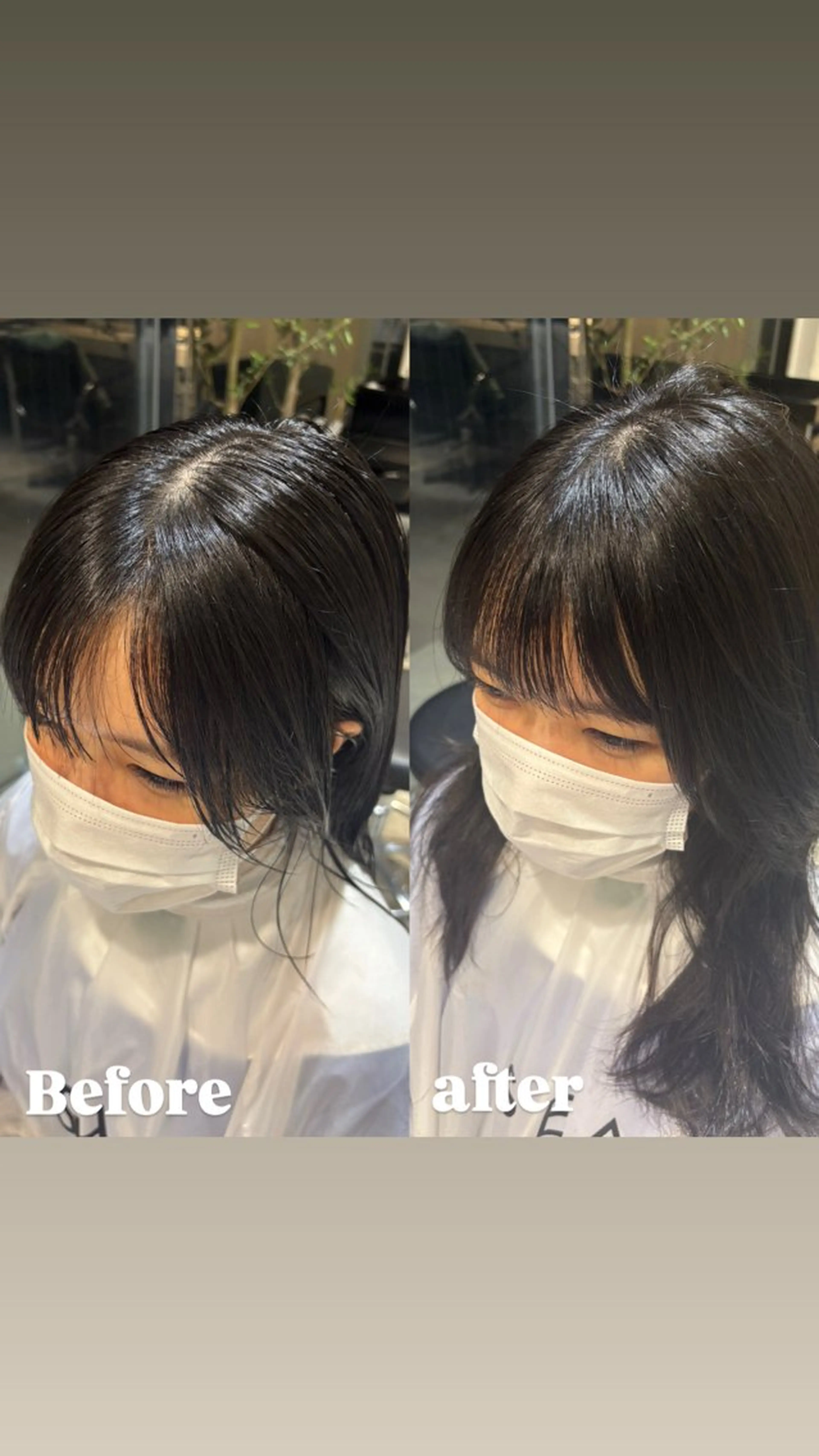 パーマ 暖色カラー 奥村陽花のヘアスタイル