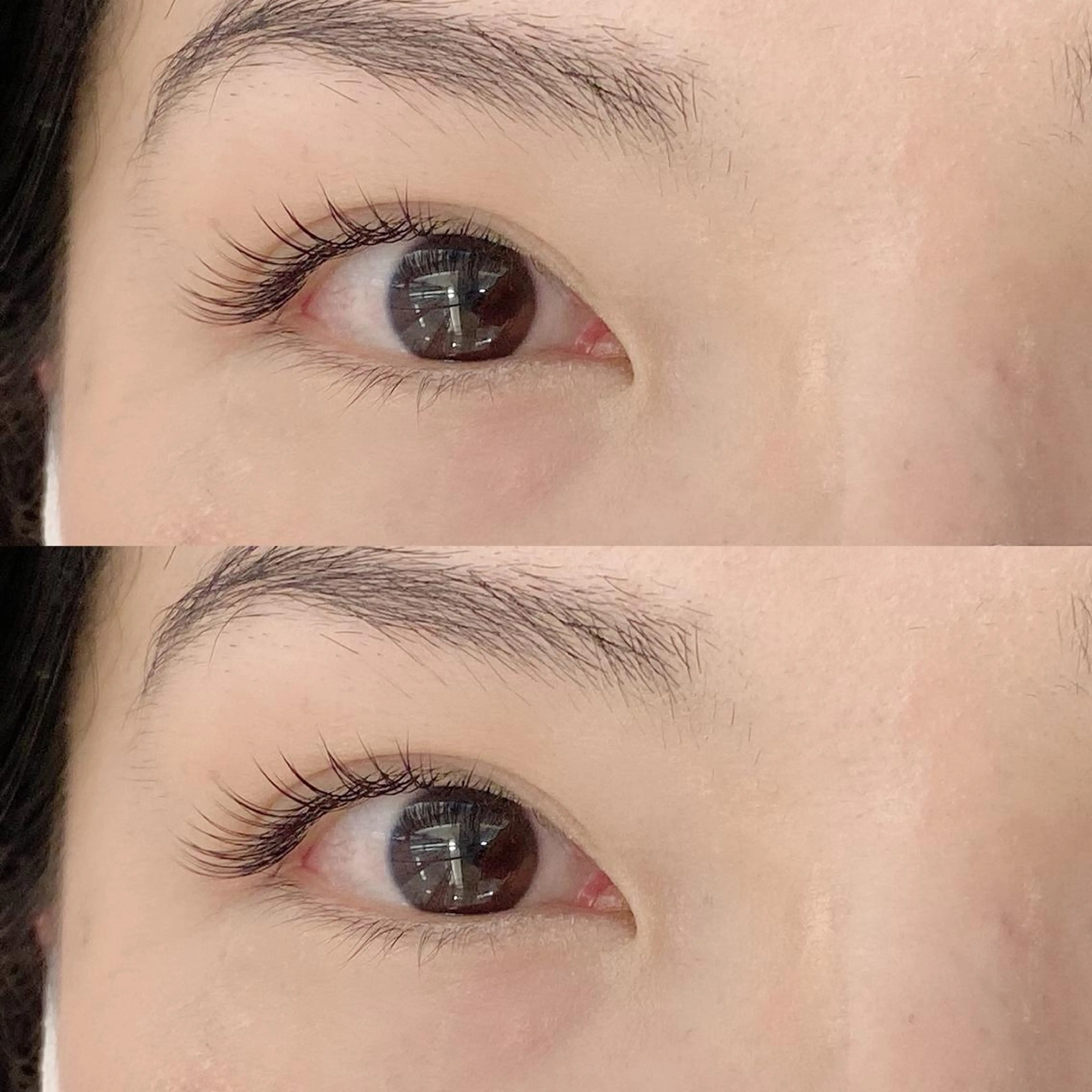 マツエク・マツパ キュート フラットラッシュ eyelash Ai🤍のマツエク・マツパデザイン