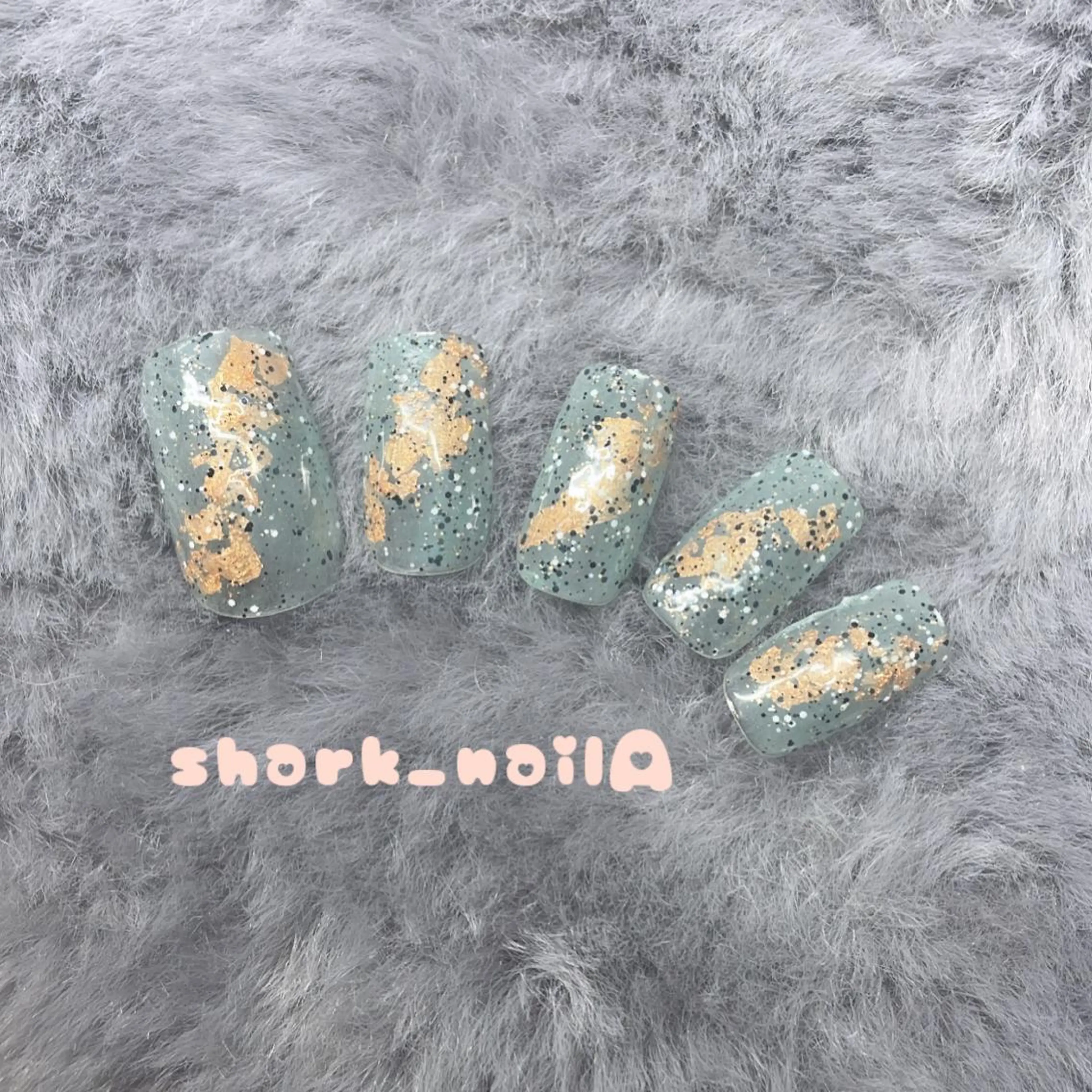 ネイル シンプルネイル shark_nail Aのネイルデザイン