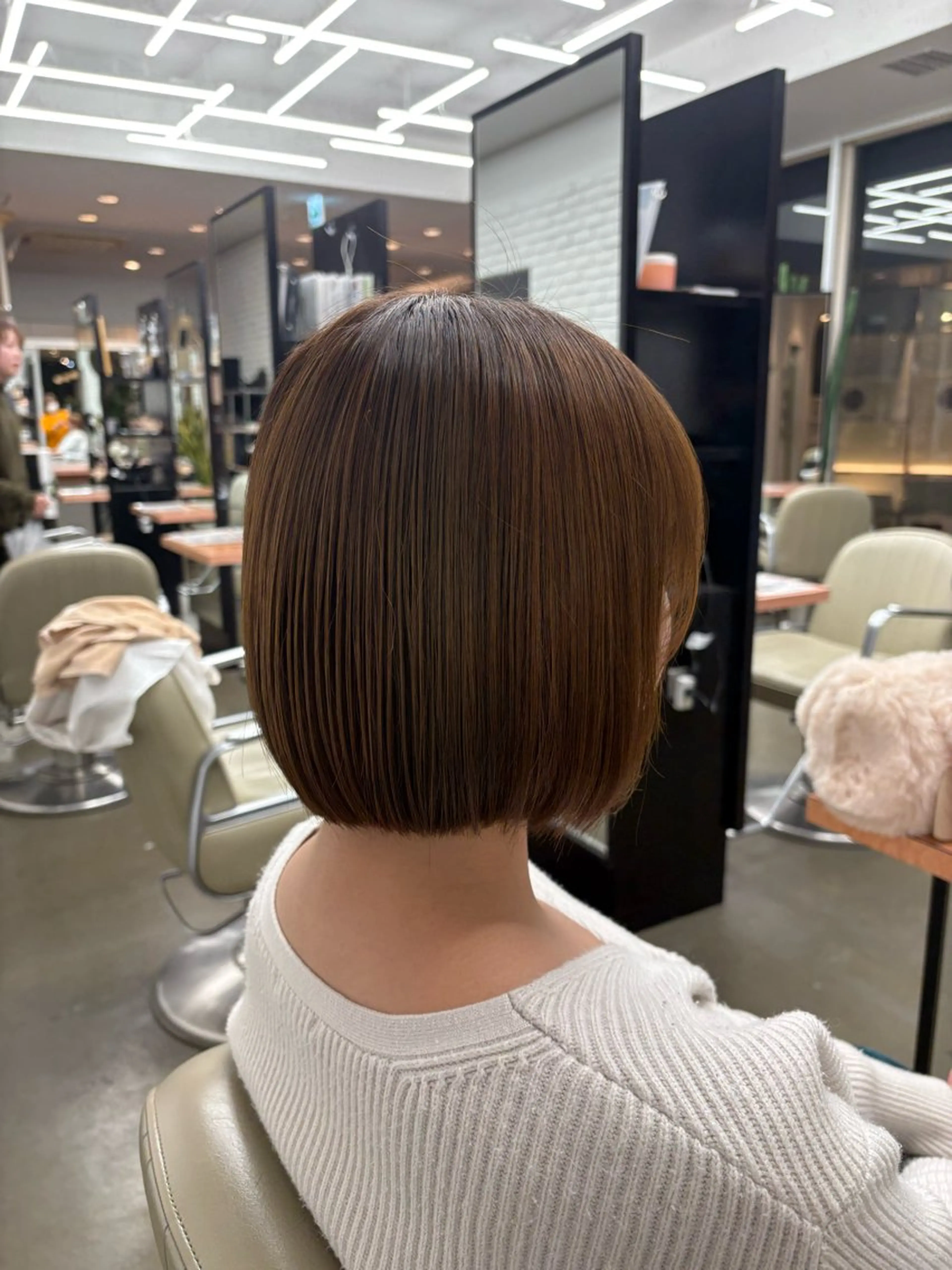 ショート ボブ ディフィーノ青山所属・nonoka/ボブ/ 暖色カラー/表参道のヘアスタイル