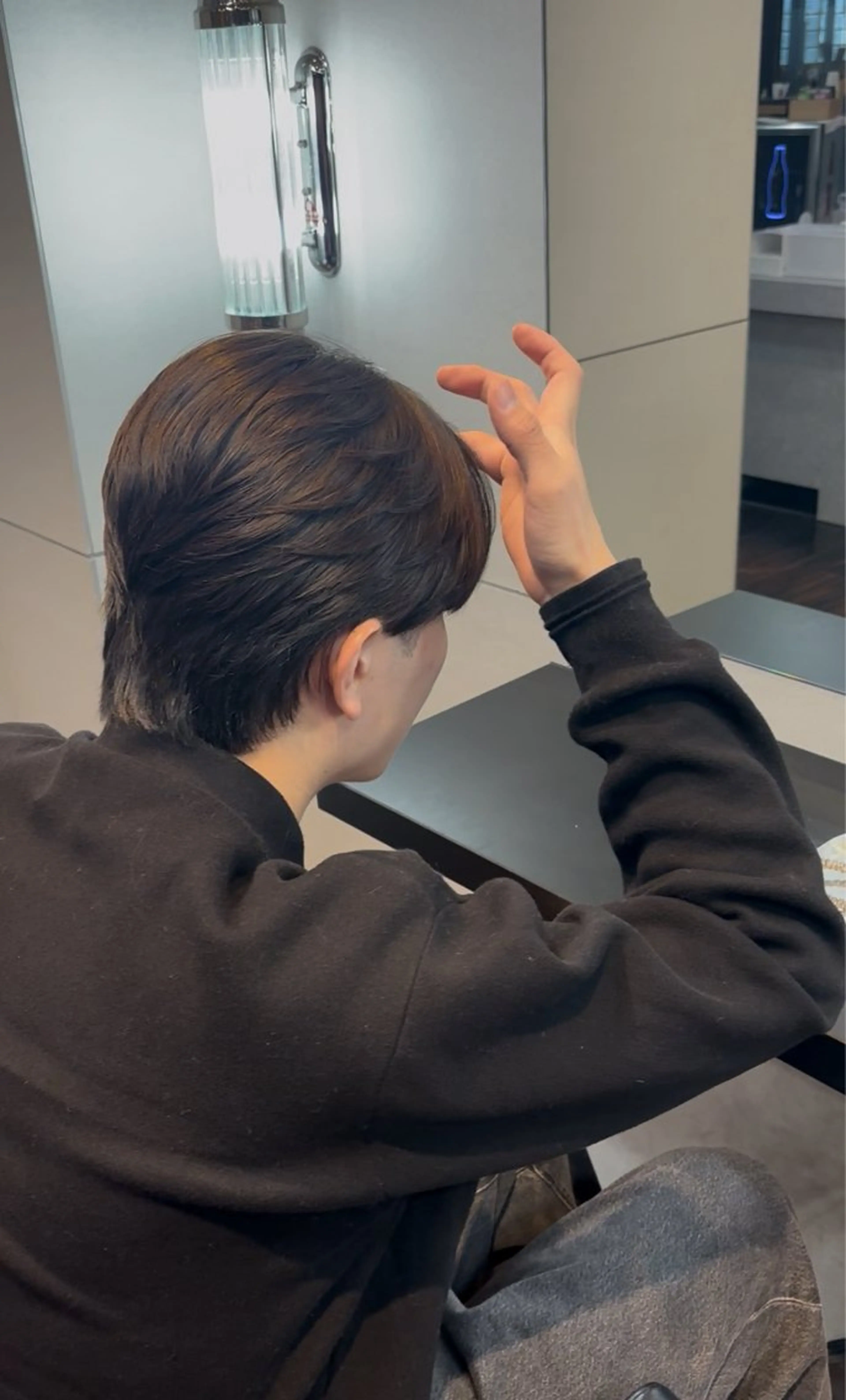 メンズ センターパート MINNANO所属・⚪️マナエ⚪️ ／学芸大学のヘアスタイル