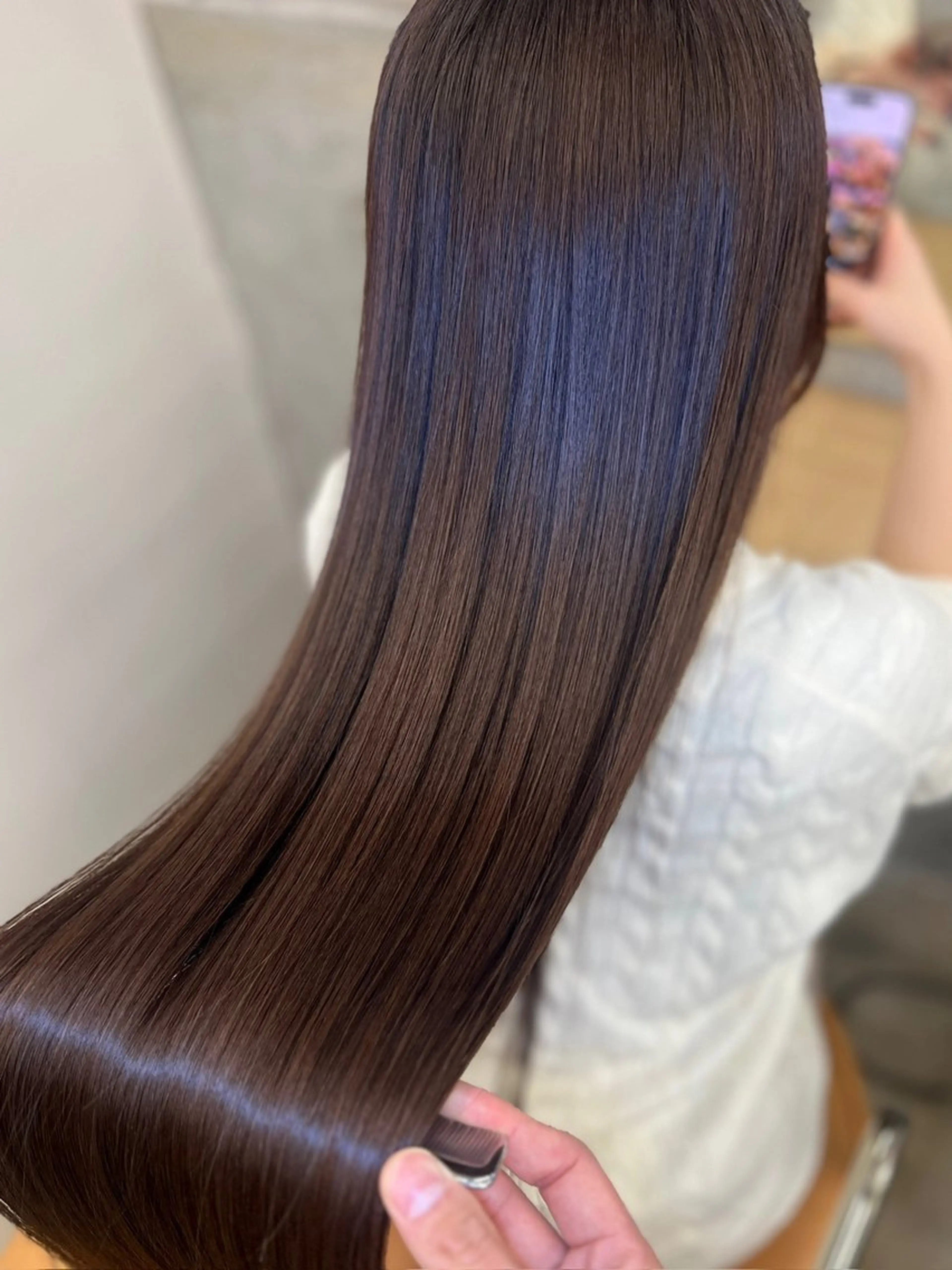 ✨【美髪フルコース】✨美髪縮毛矯正+髪質改善トリートメント+メンテナンスカットの写真