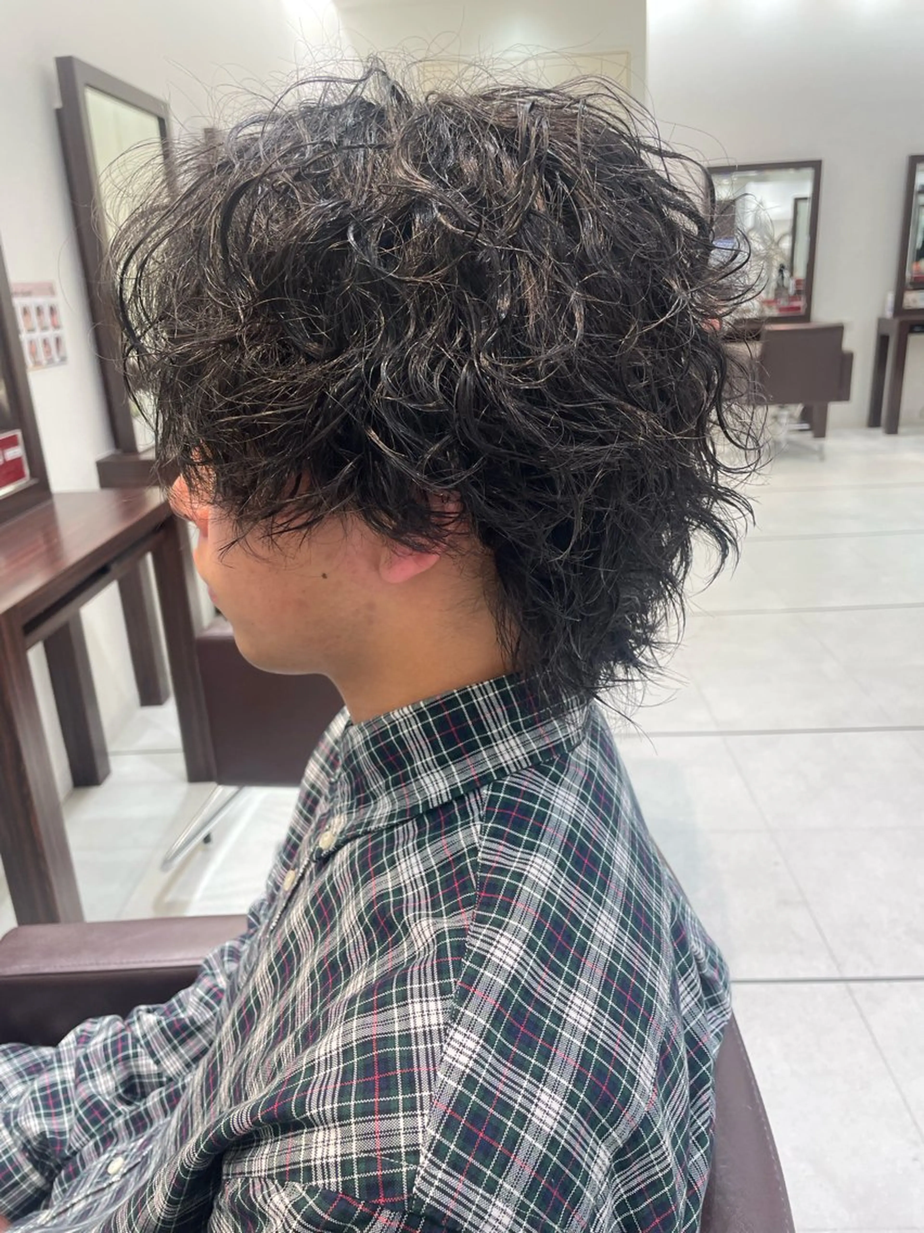 パーマ メンズ メンズパーマ 波巻きパーマ 【千葉駅南口歩1分】 MAKAのヘアスタイル