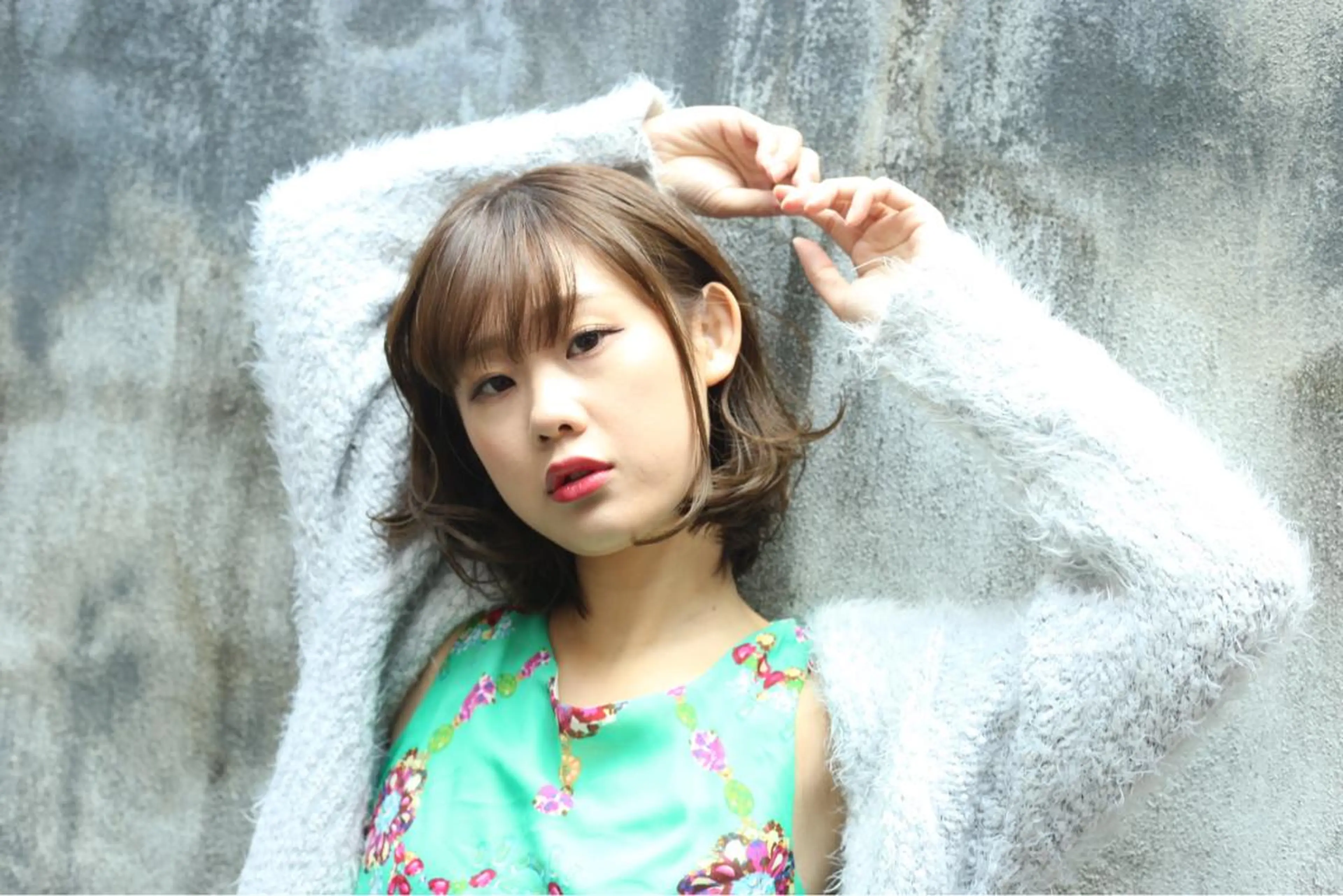 ショート カラー 透明感カラー イルミナカラー vato バトのヘアスタイル