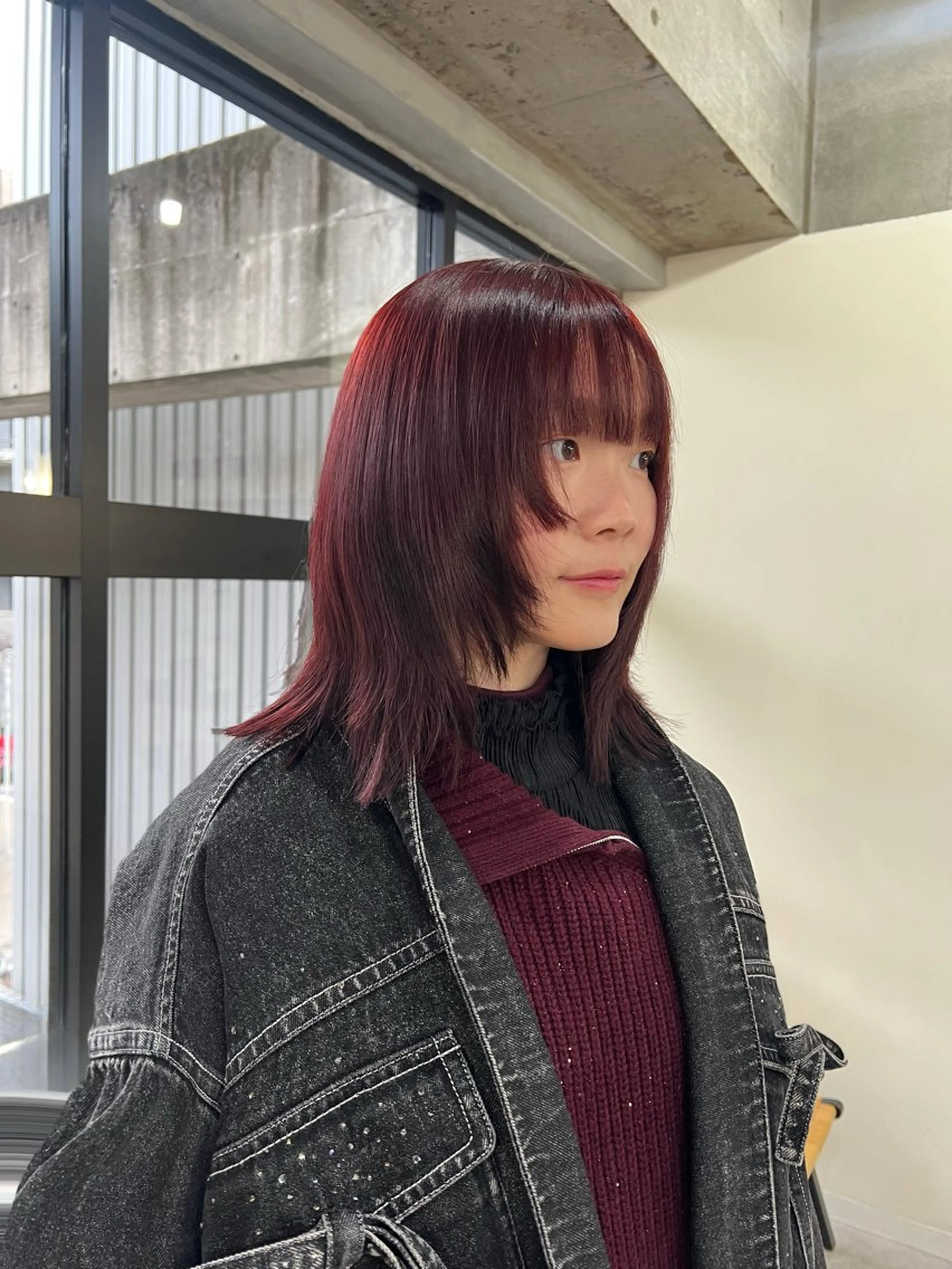 ミディアム ヘアカラー トリートメント LA KING 👑 【ハーツ】艶髪のヘアスタイル