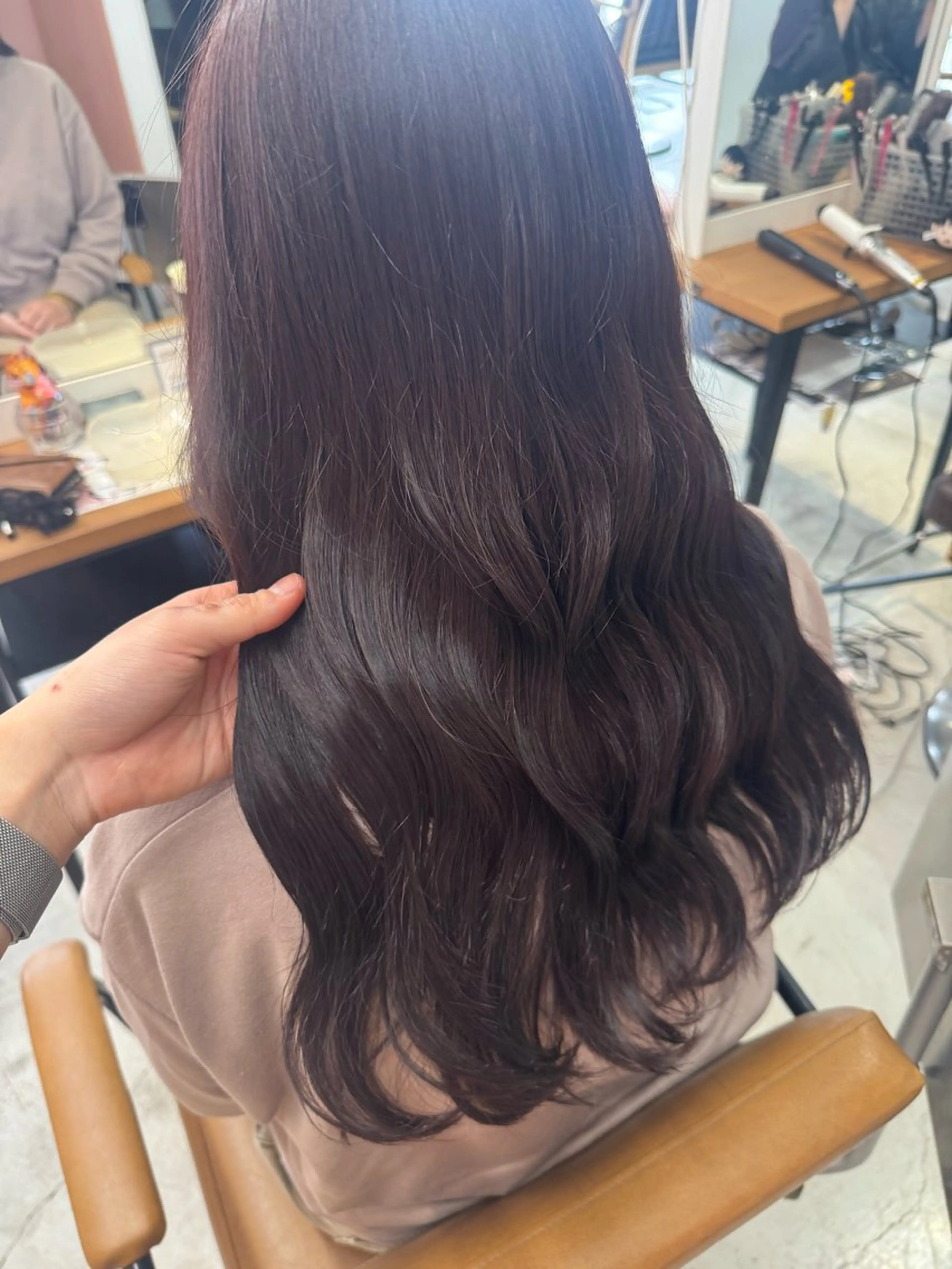 ロング ヘアカラー 🌶F-CODE RINA🌶のヘアスタイル