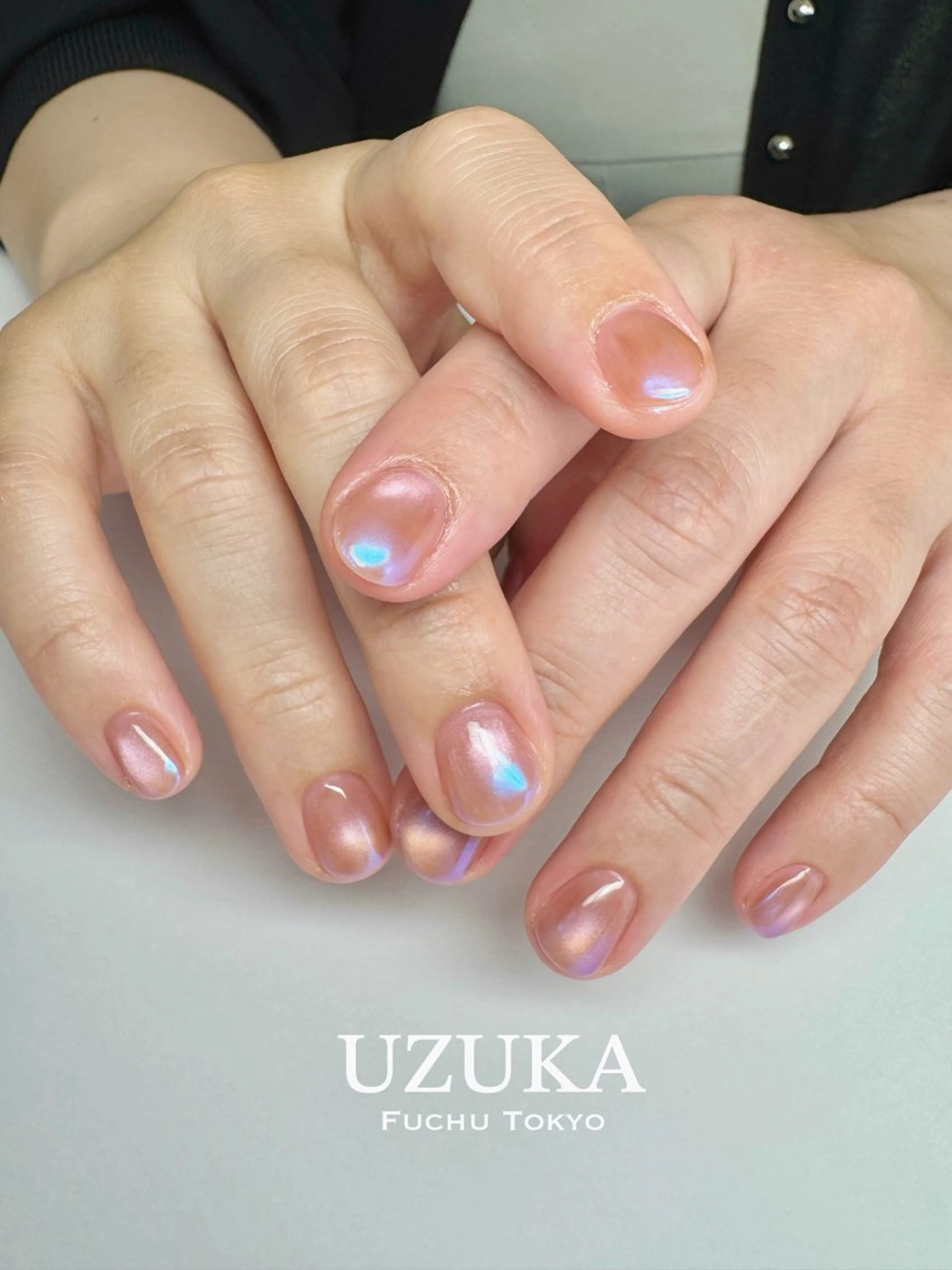 ネイル オーロラネイル マグネットネイル 【 enn 】 Uzuka Yukaのネイルデザイン