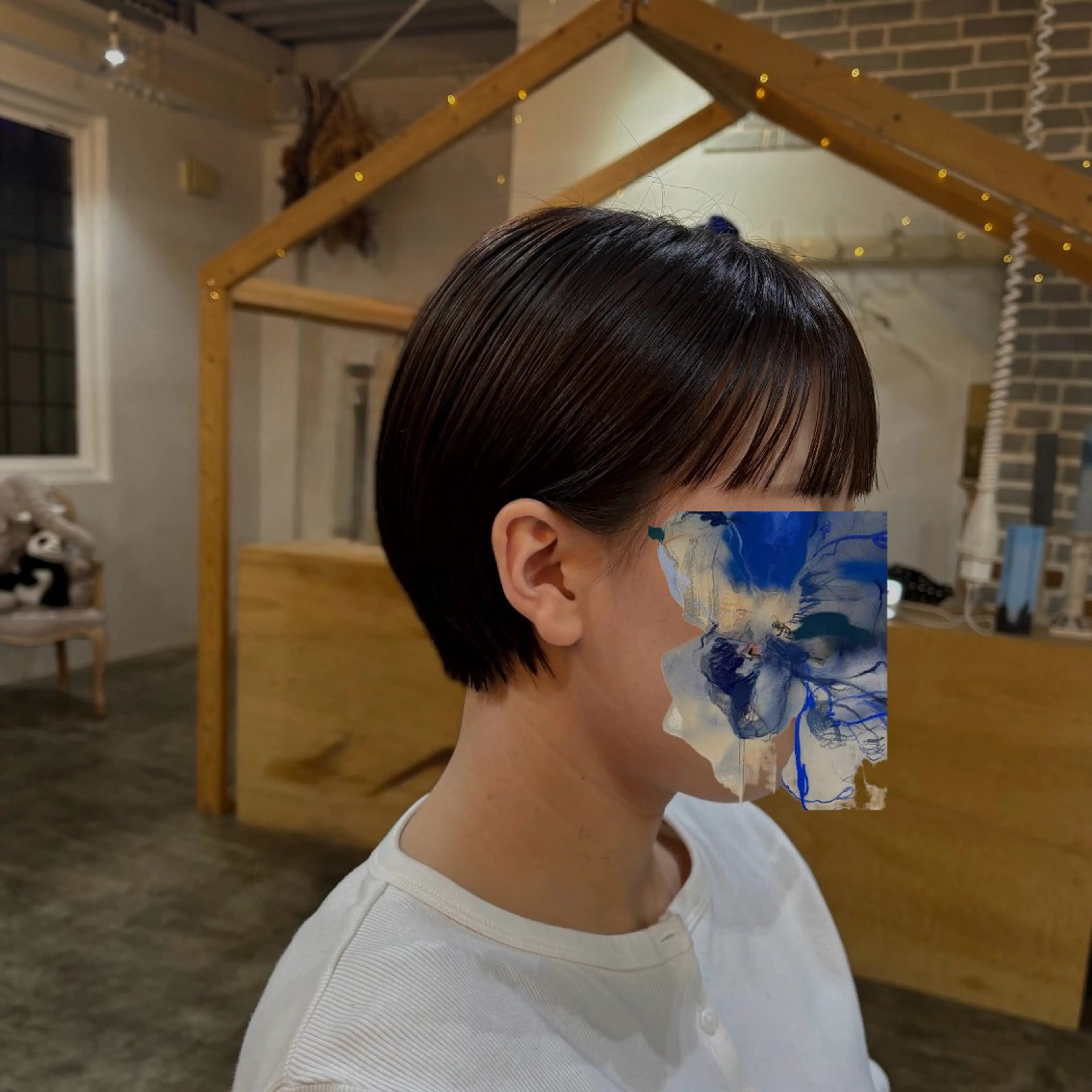 ショート ヘアカラー fukuma hikariのヘアスタイル