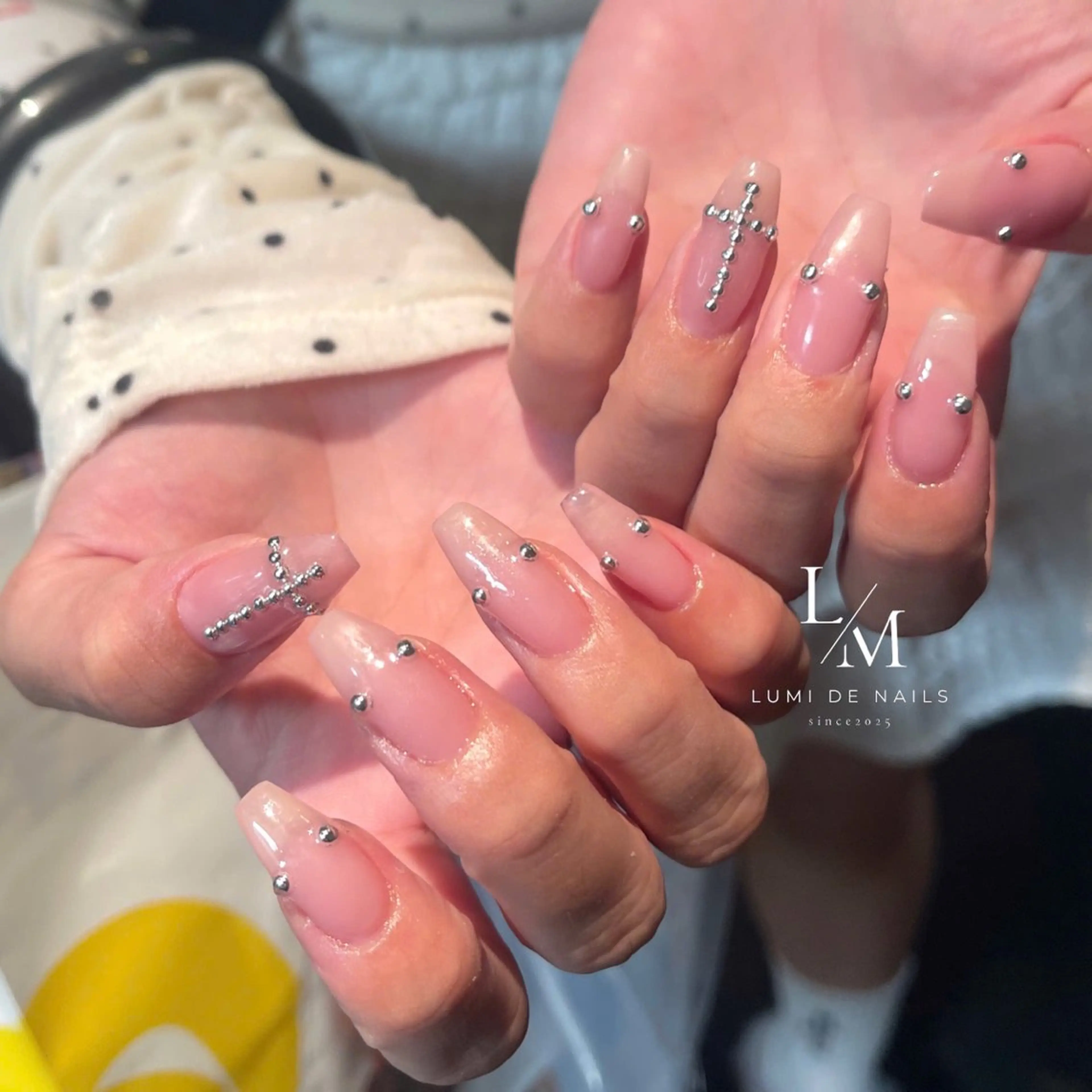 ネイル シンプルネイル ハンドネイル Lumi de nailsのネイルデザイン