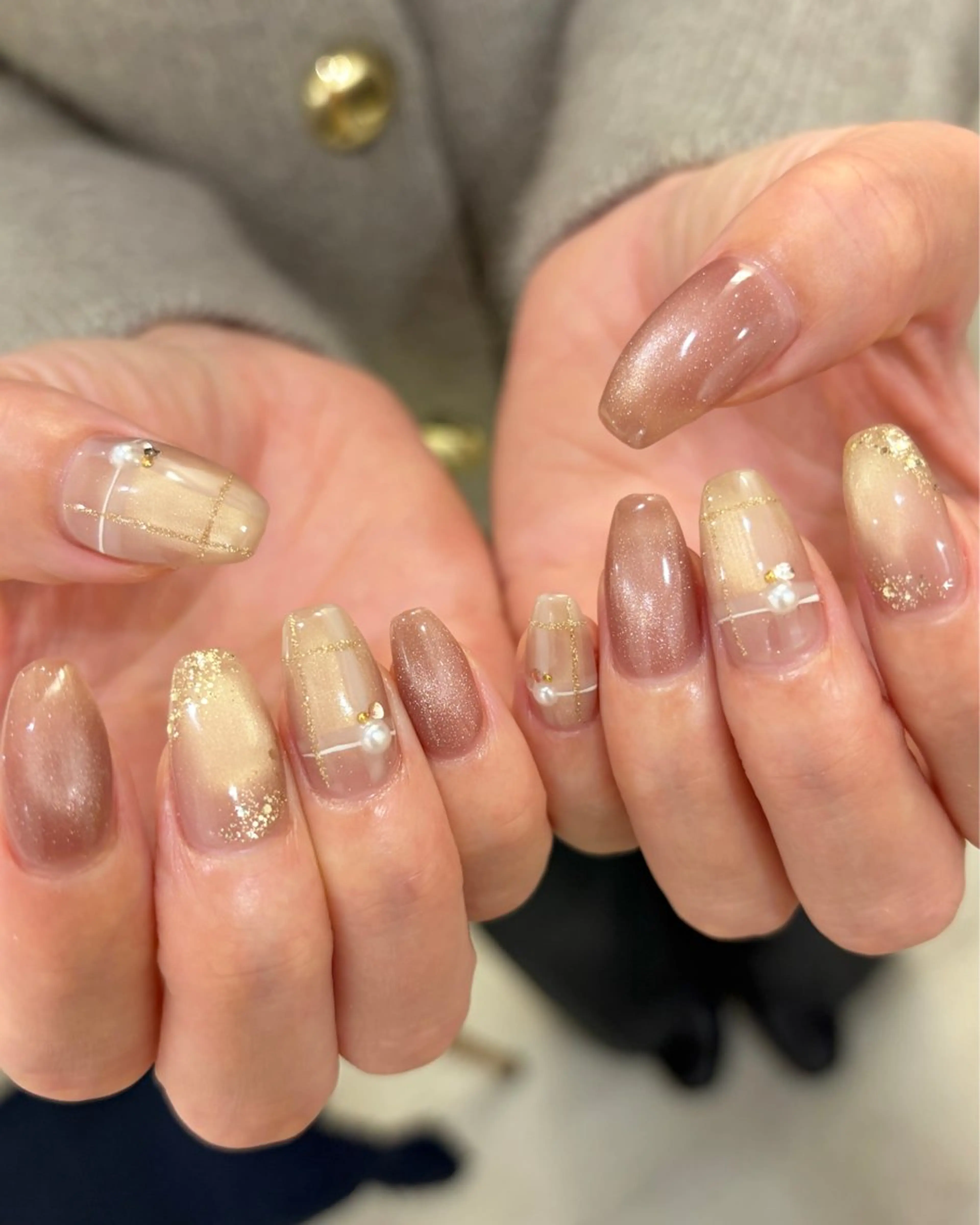 ネイル ハンドネイル 新宿ニュアンスネイル makotoのネイルデザイン