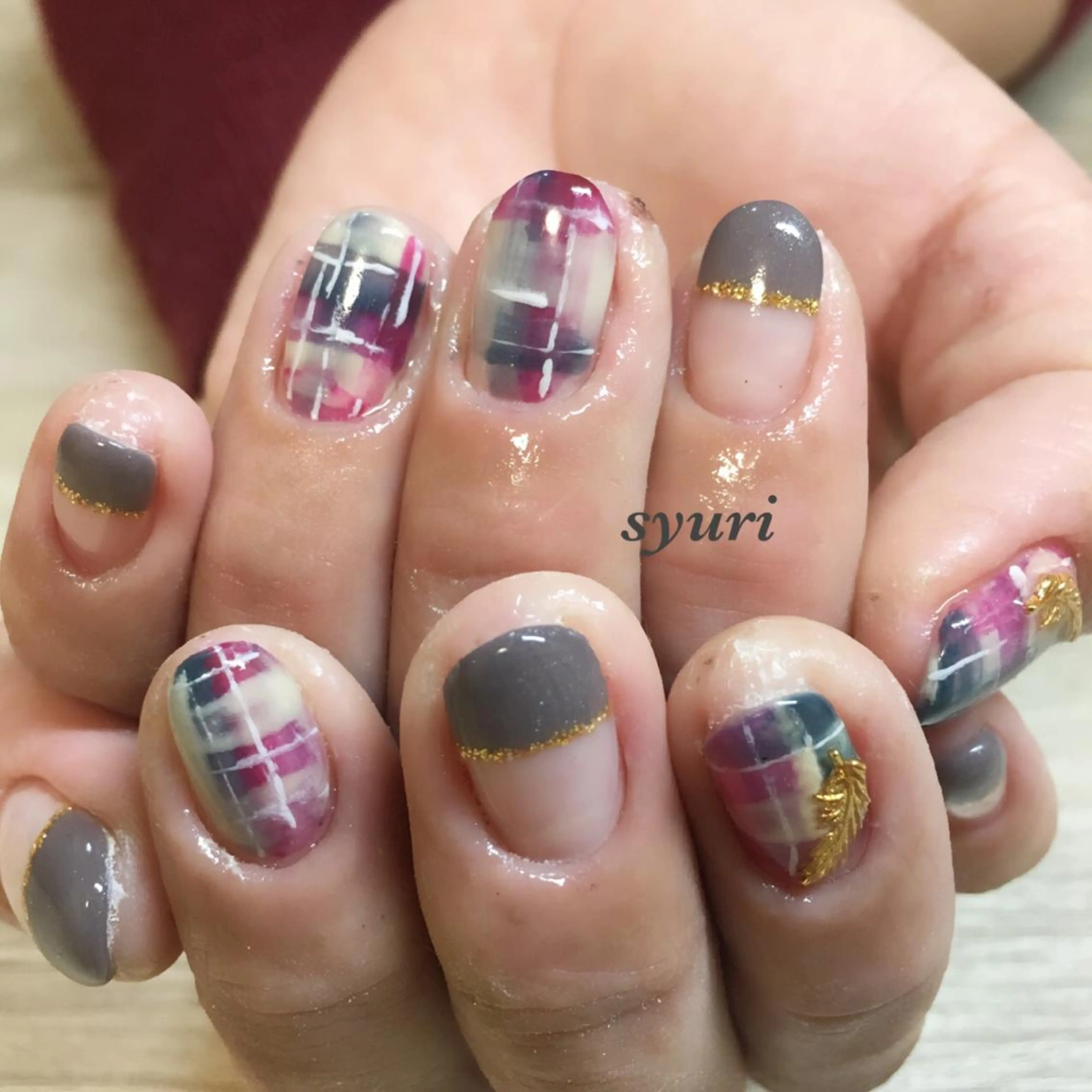 ネイル ハンドネイル syuri nailのネイルデザイン