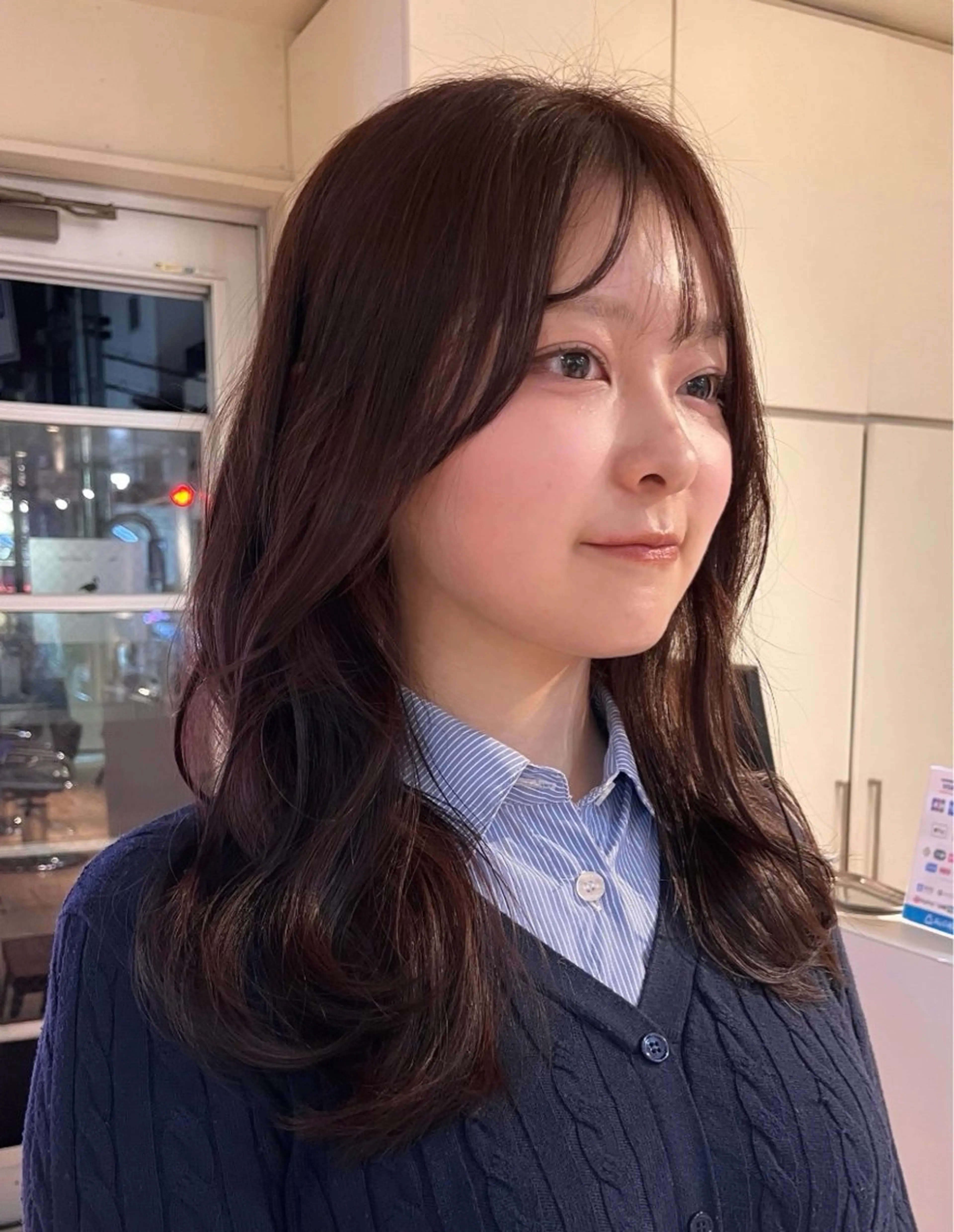 セミロング ヘアカラー chura/ カットモデル募集中のヘアスタイル