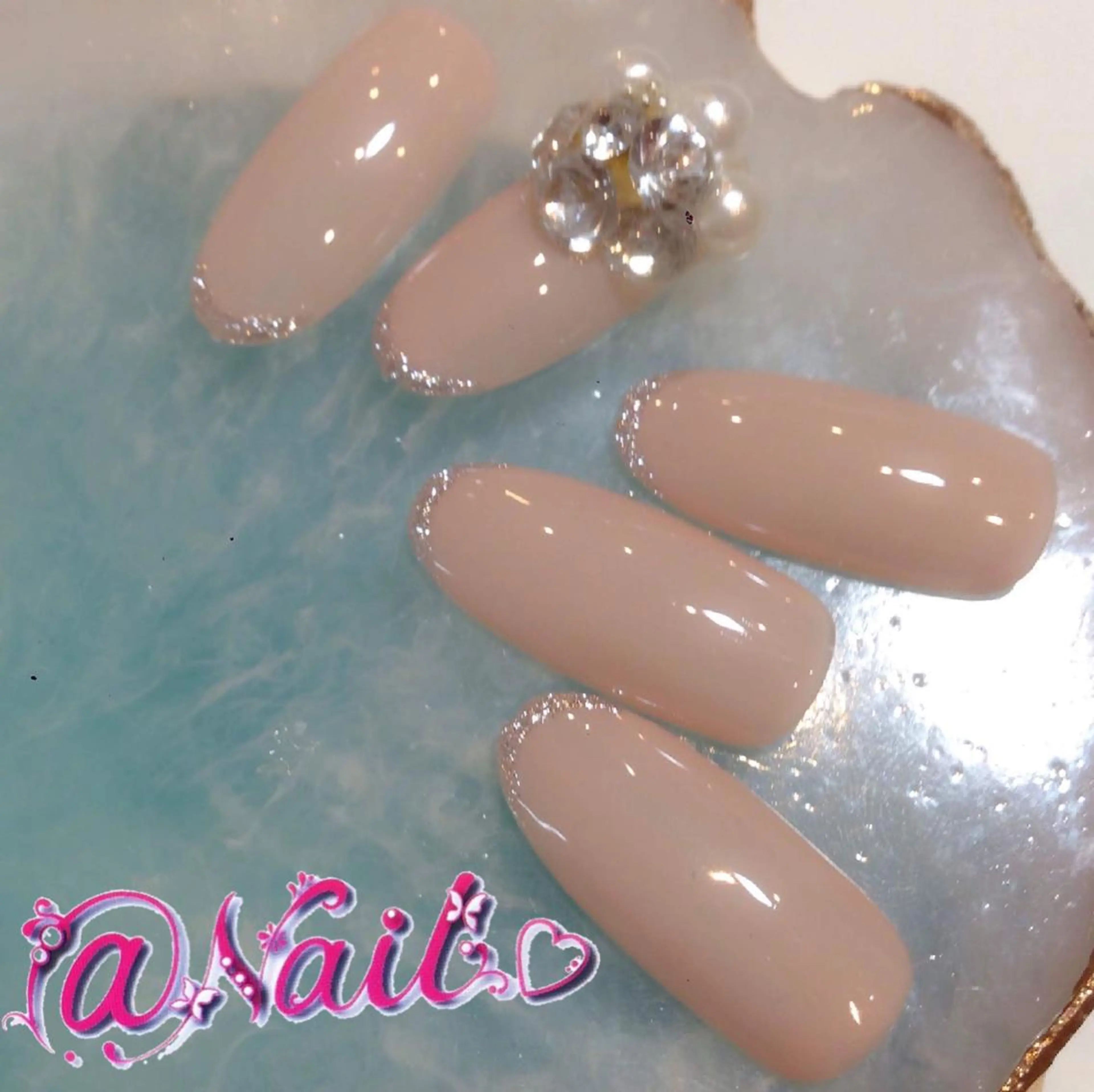 ネイル ネイルチップ 小尾 栞のネイルデザイン