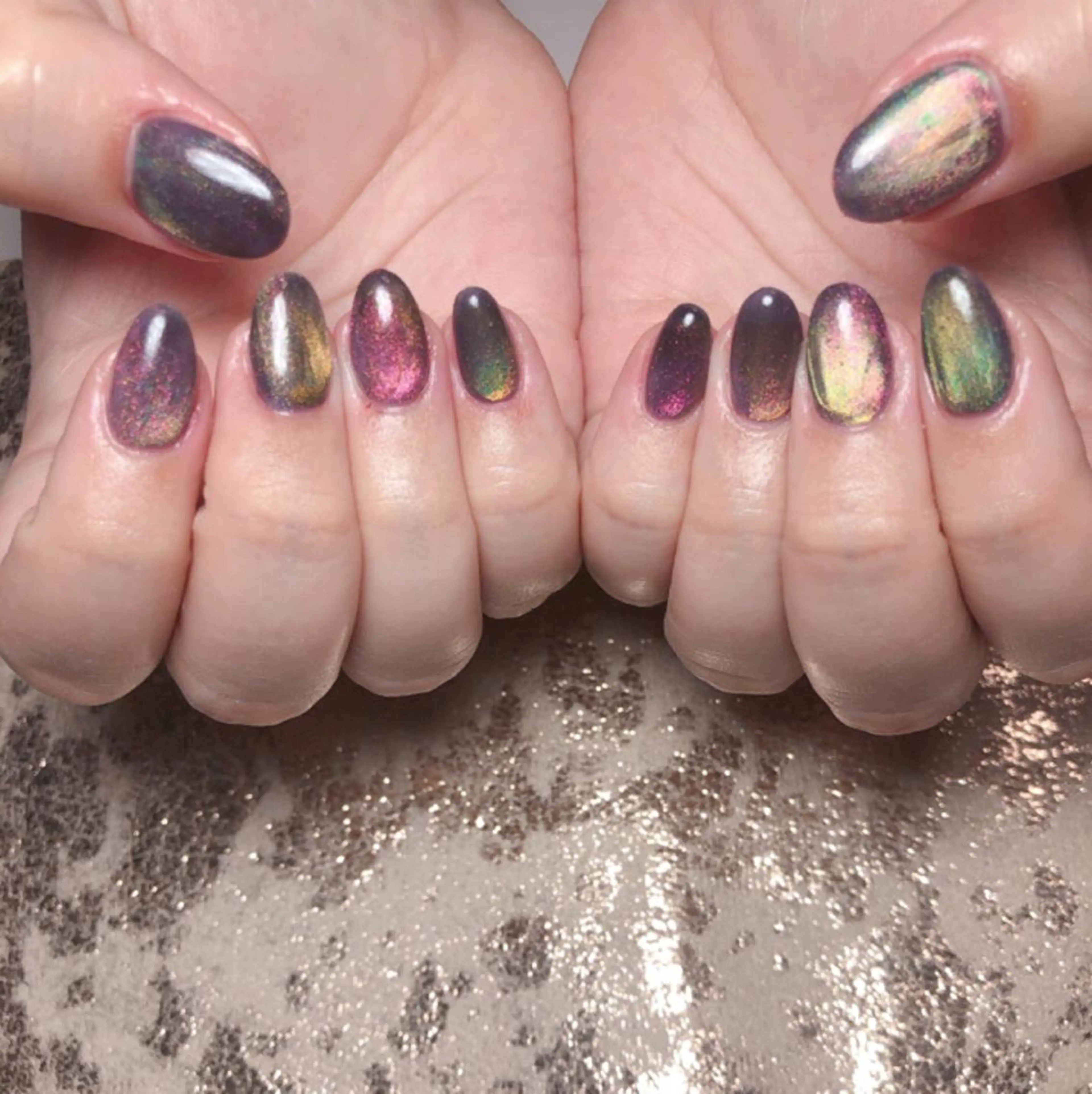 ネイル マグネットネイル DollyGirl KYOKOのネイルデザイン