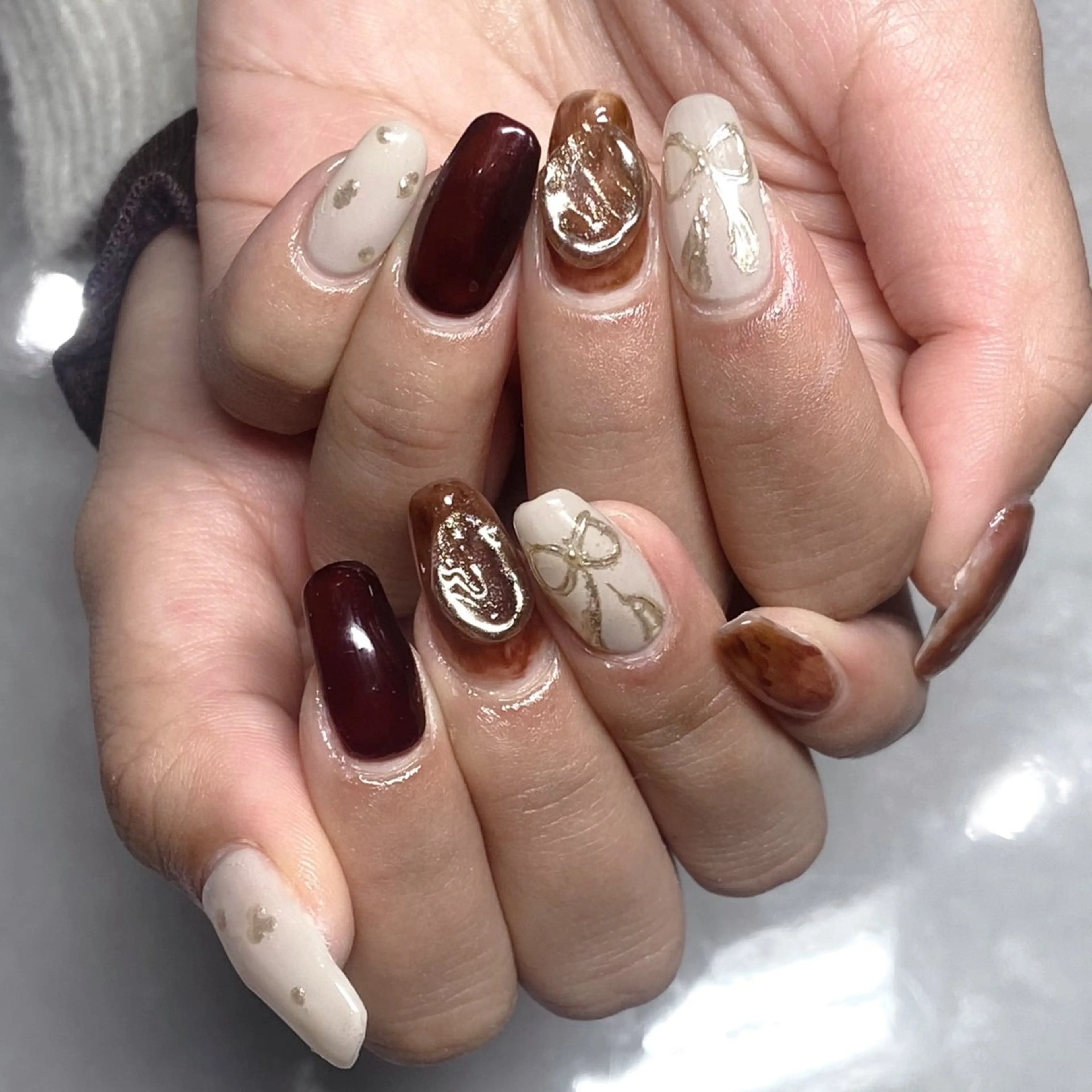 ネイル ニュアンスネイル nail salon MARuのネイルデザイン