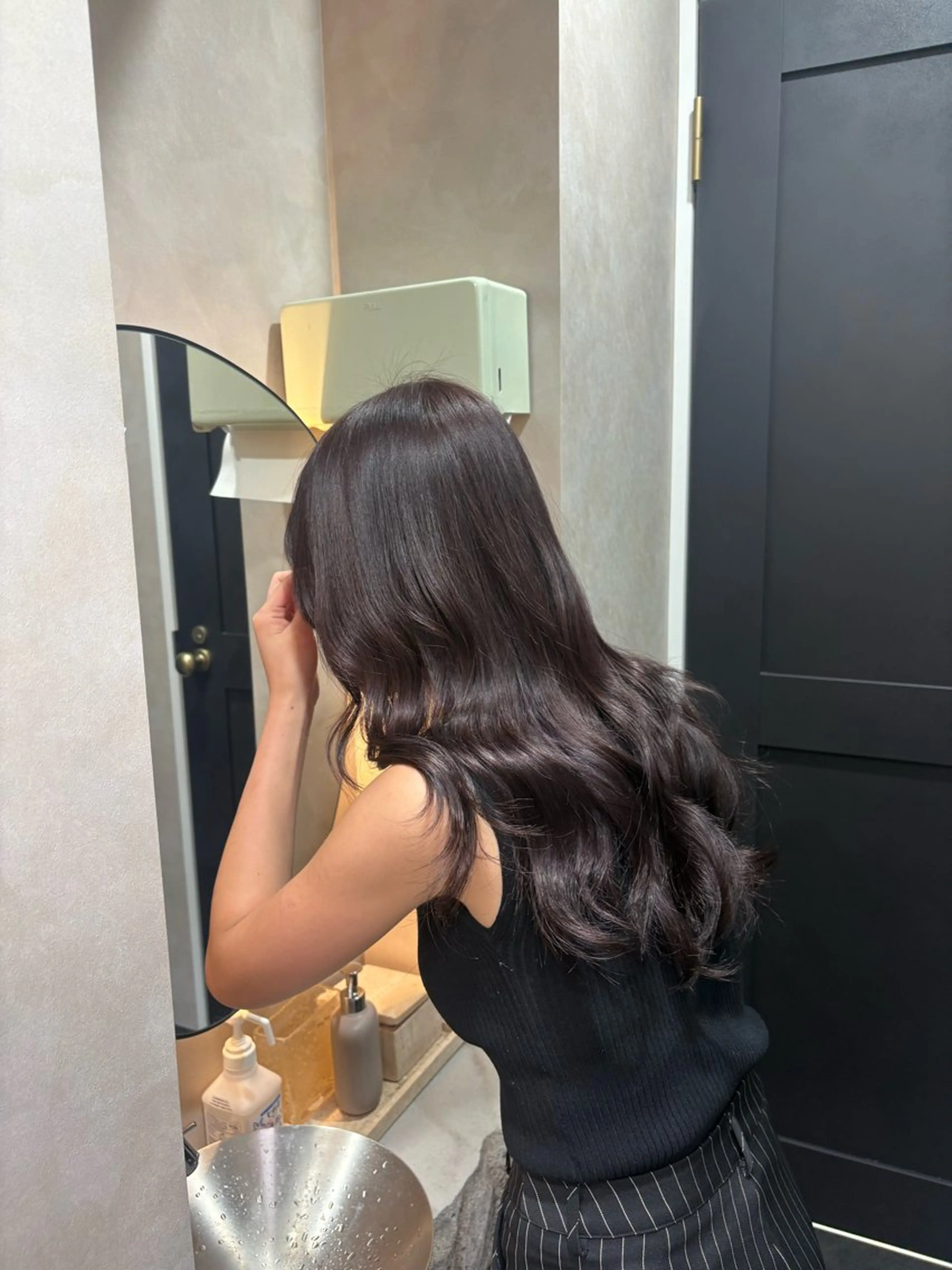 ミディアム カラー 🎀asumi/艶カ ラー/ボブ/ショートのヘアスタイル