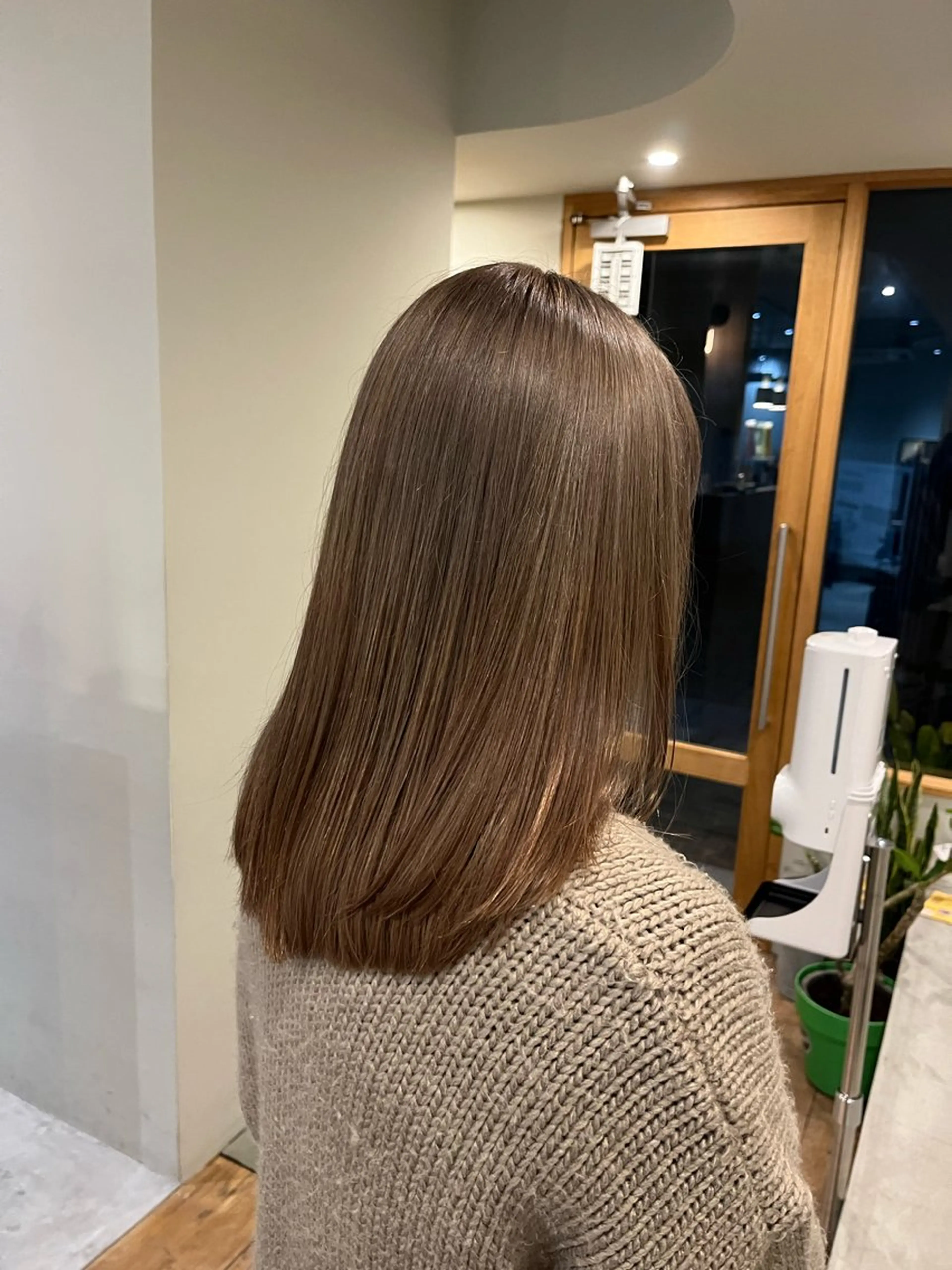 透明感カラー⭐︎➕ヘアエステトリートメント🫧の写真