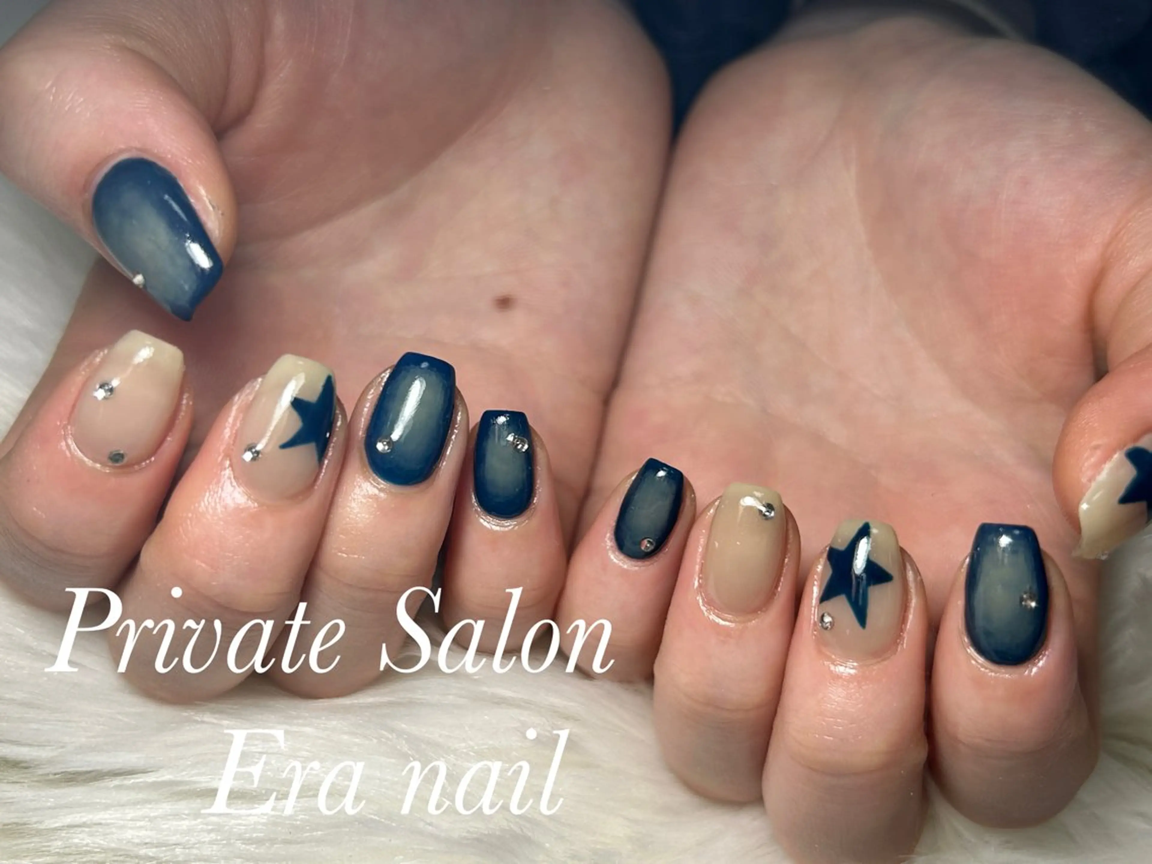 ネイル 持ち込み ハンドネイル Era nailのネイルデザイン