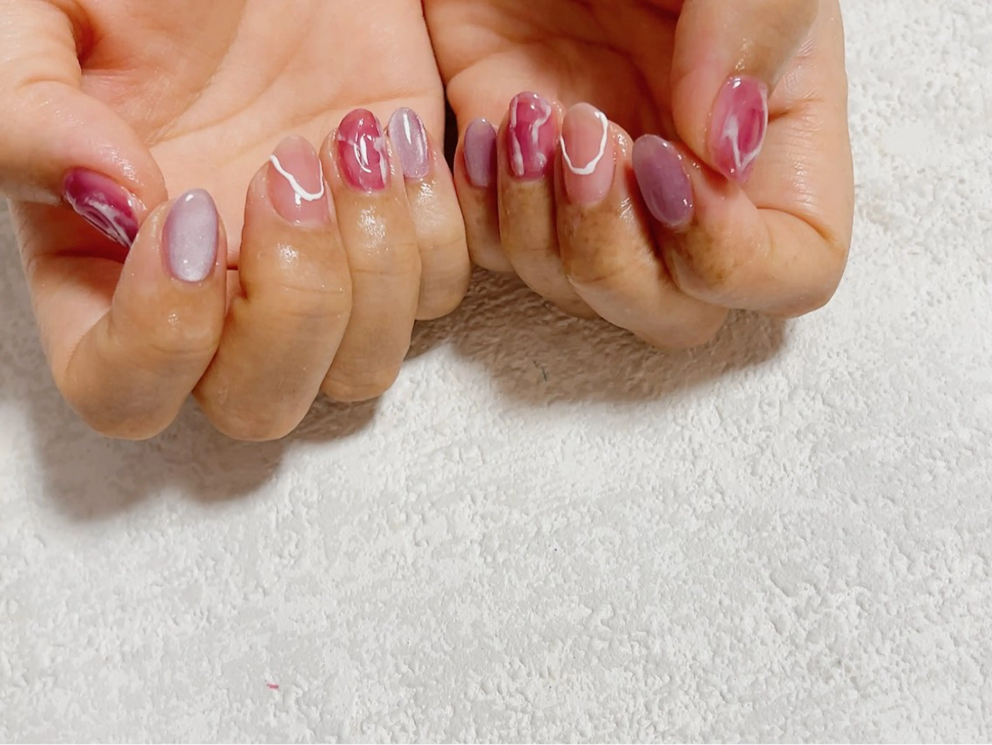 ネイル フットネイル ジェルネイル キラキラネイル メンズネイル ニュアンスネイル kiki nail たまプラーザのネイルデザイン