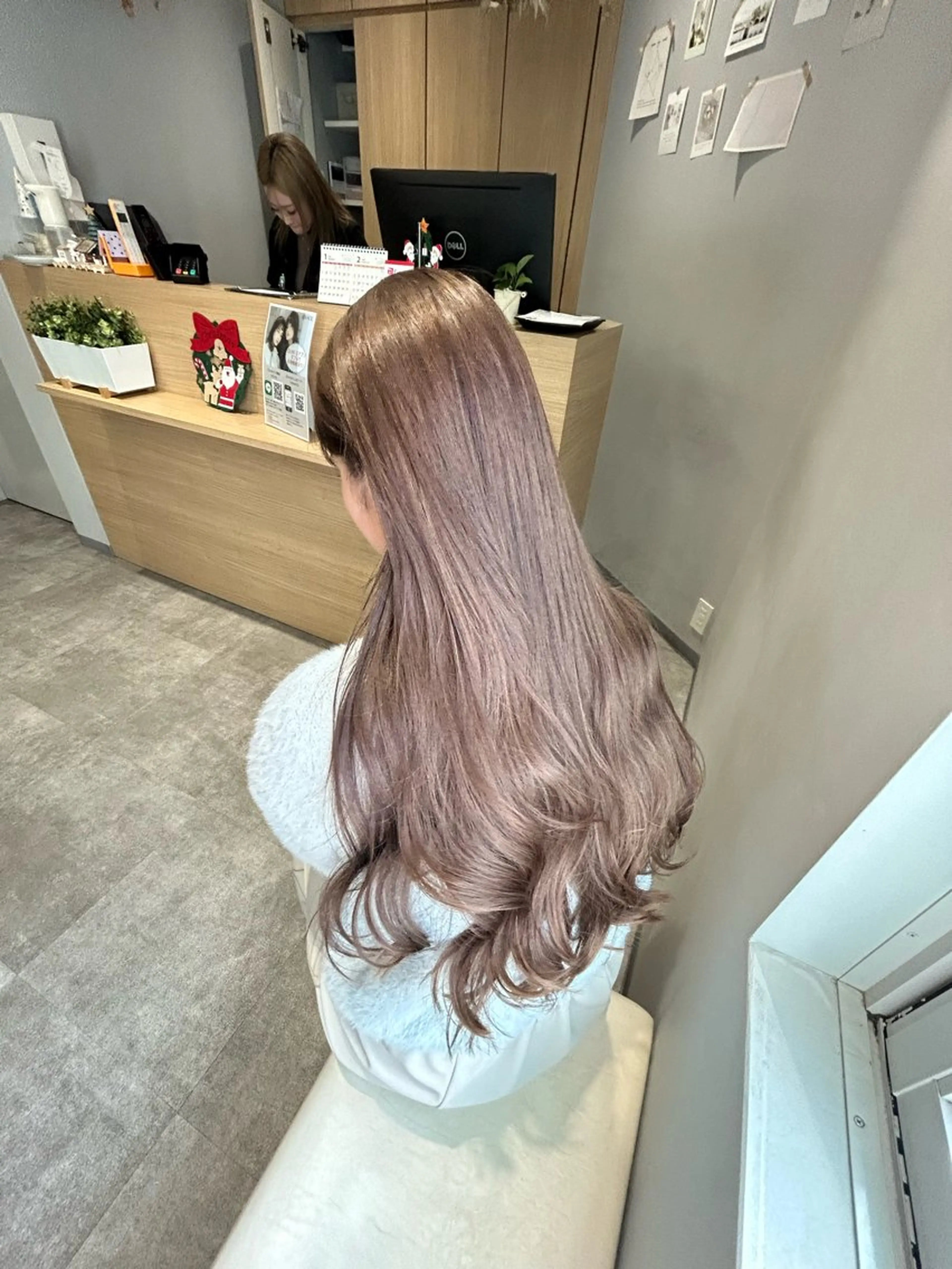 期間限定✨透明感抜群💕ブリーチなしWカラーの写真