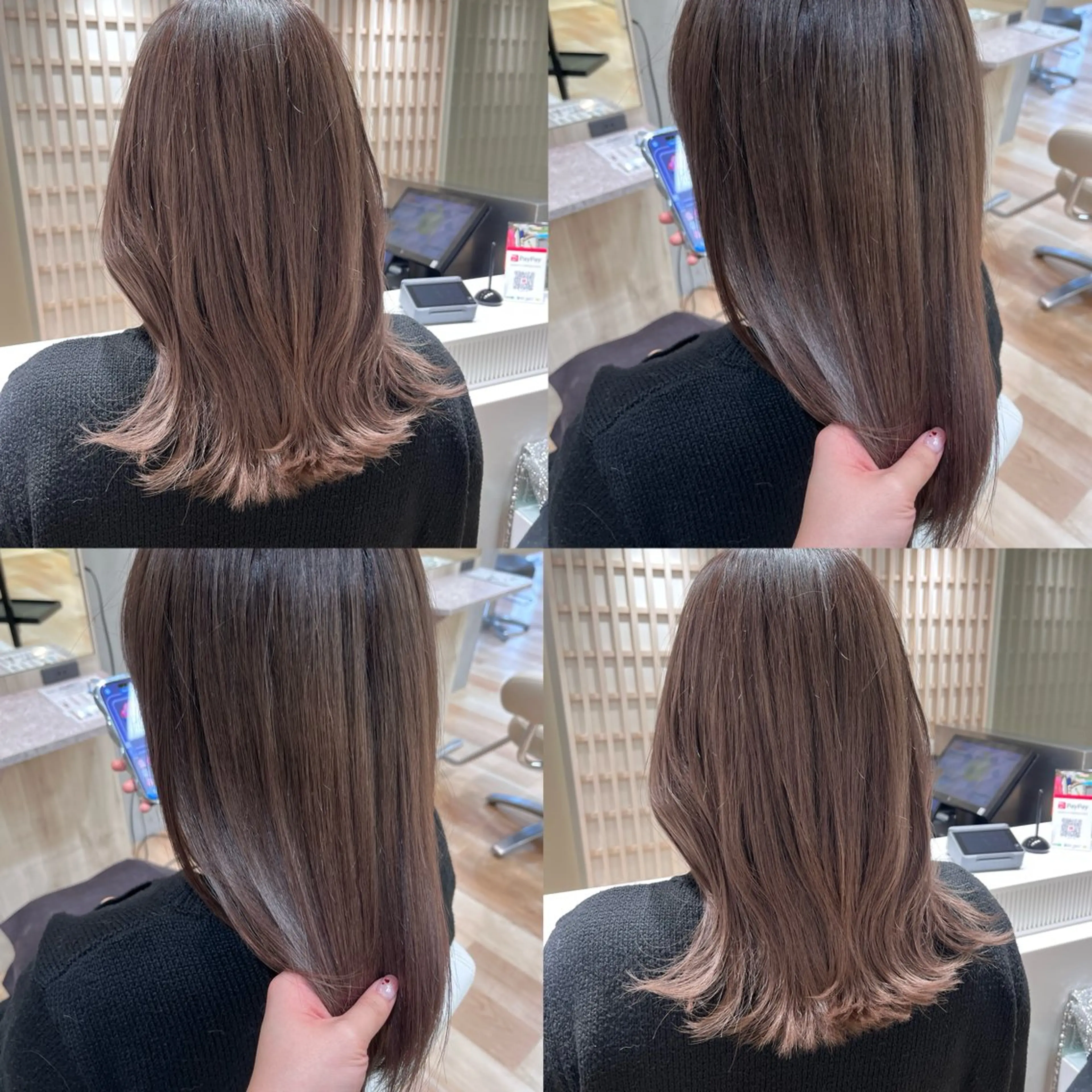 ロング ヘアカラー 大人かわいい lobec/田代のヘアスタイル