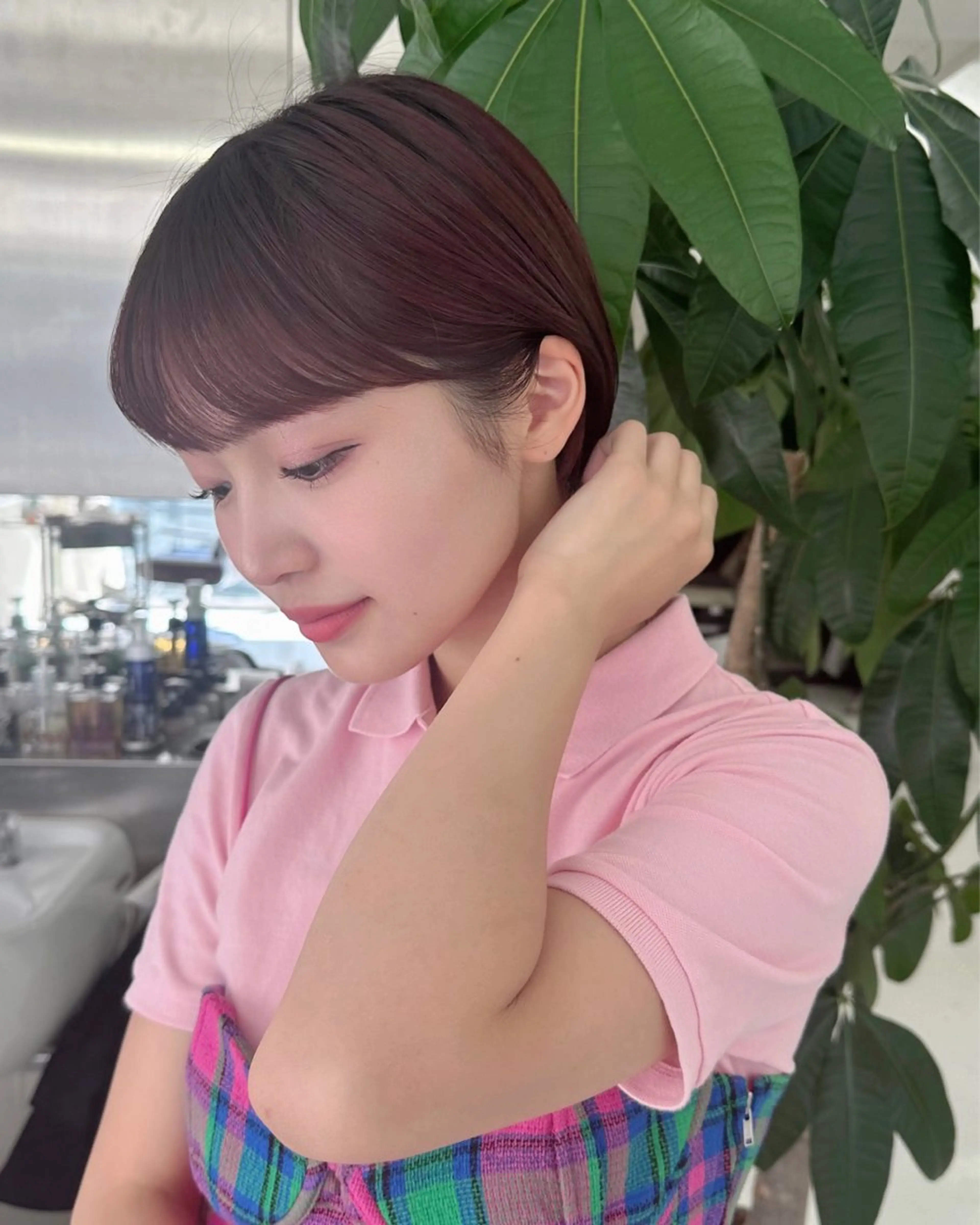 ショート カット レイヤー／ボブ ／るかのヘアスタイル