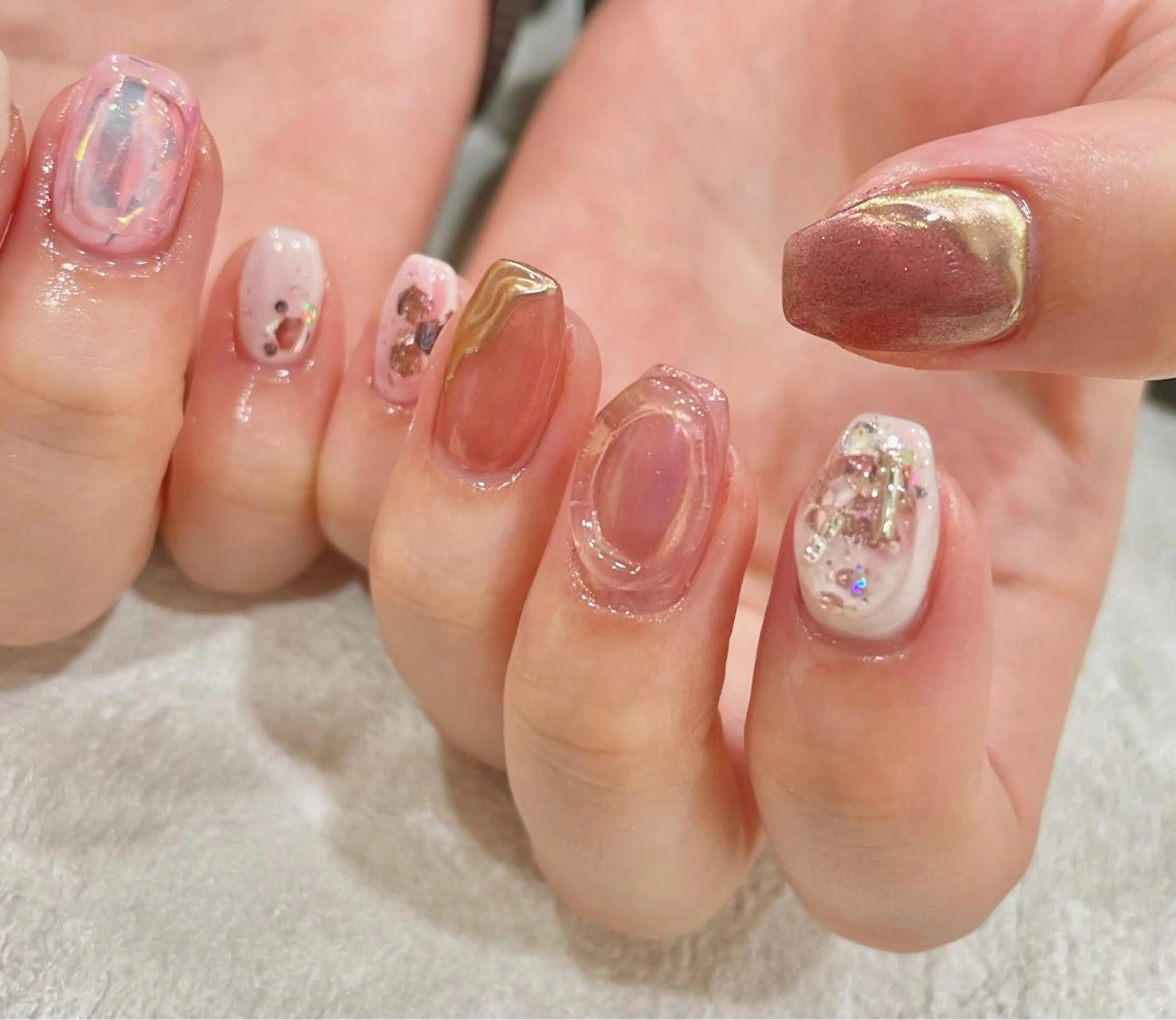 ネイル 坂本 萌のネイルデザイン