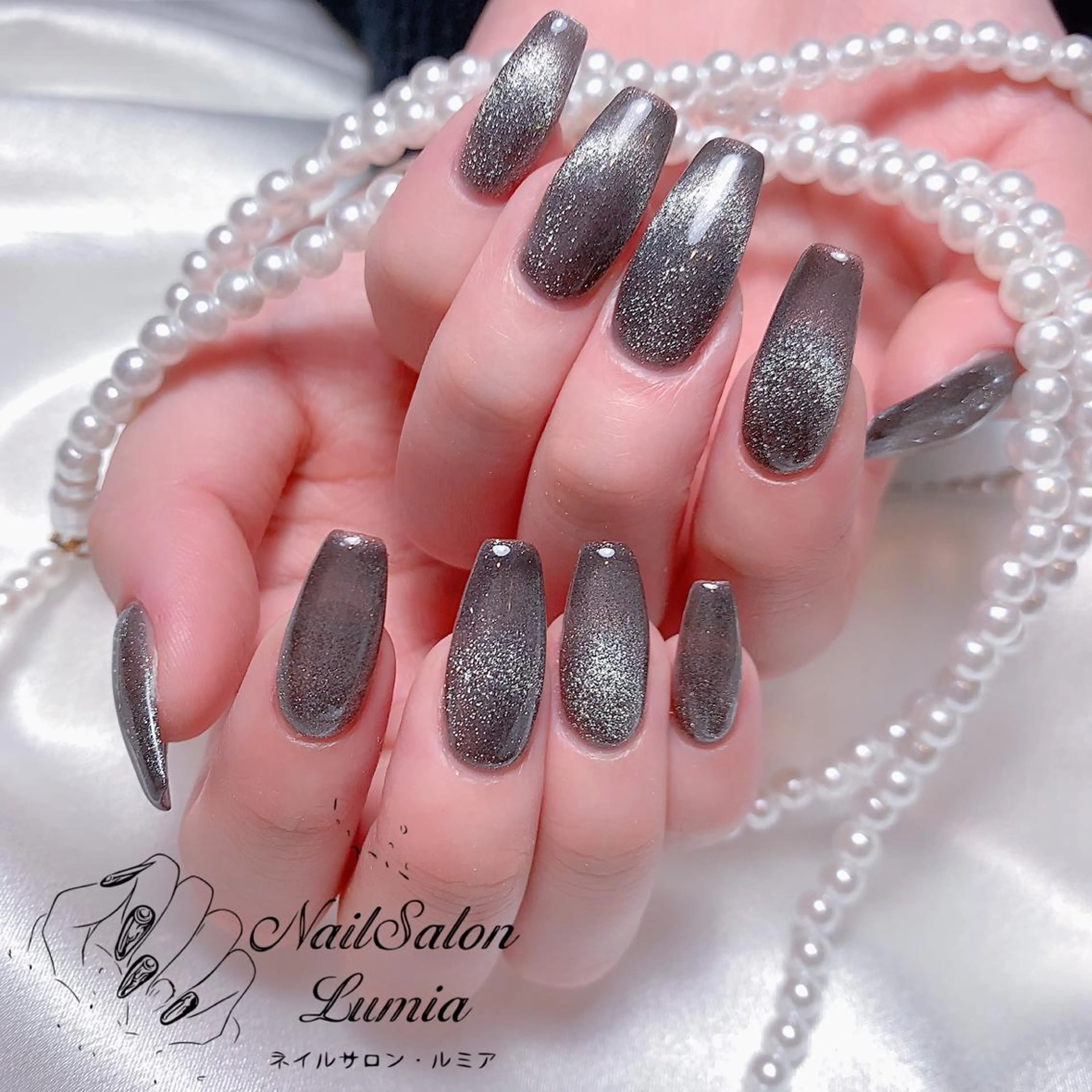 ネイル ハンドネイル ネイルサロン ルミア Lumia 店長のネイルデザイン