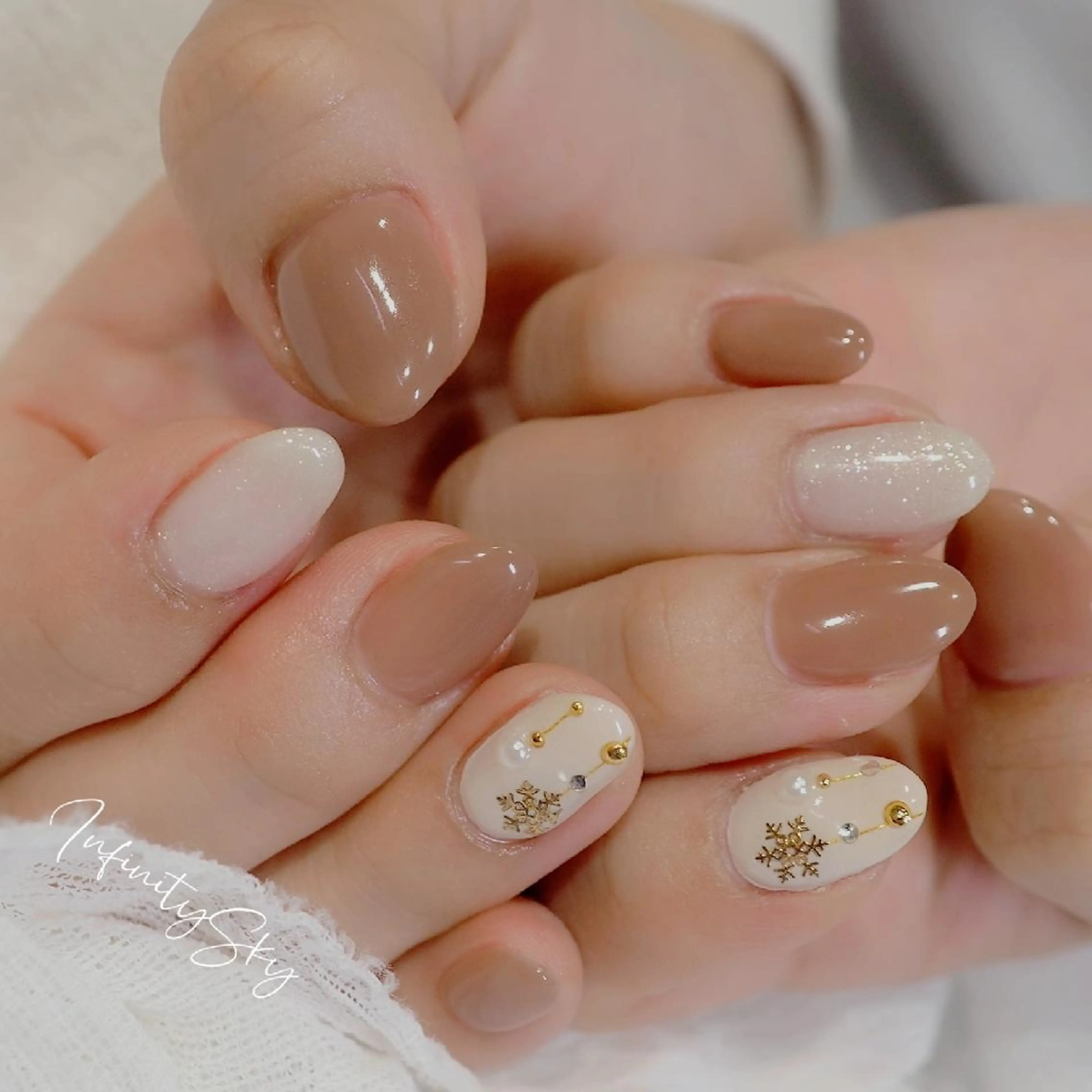 ネイル infinity skyのネイルデザイン