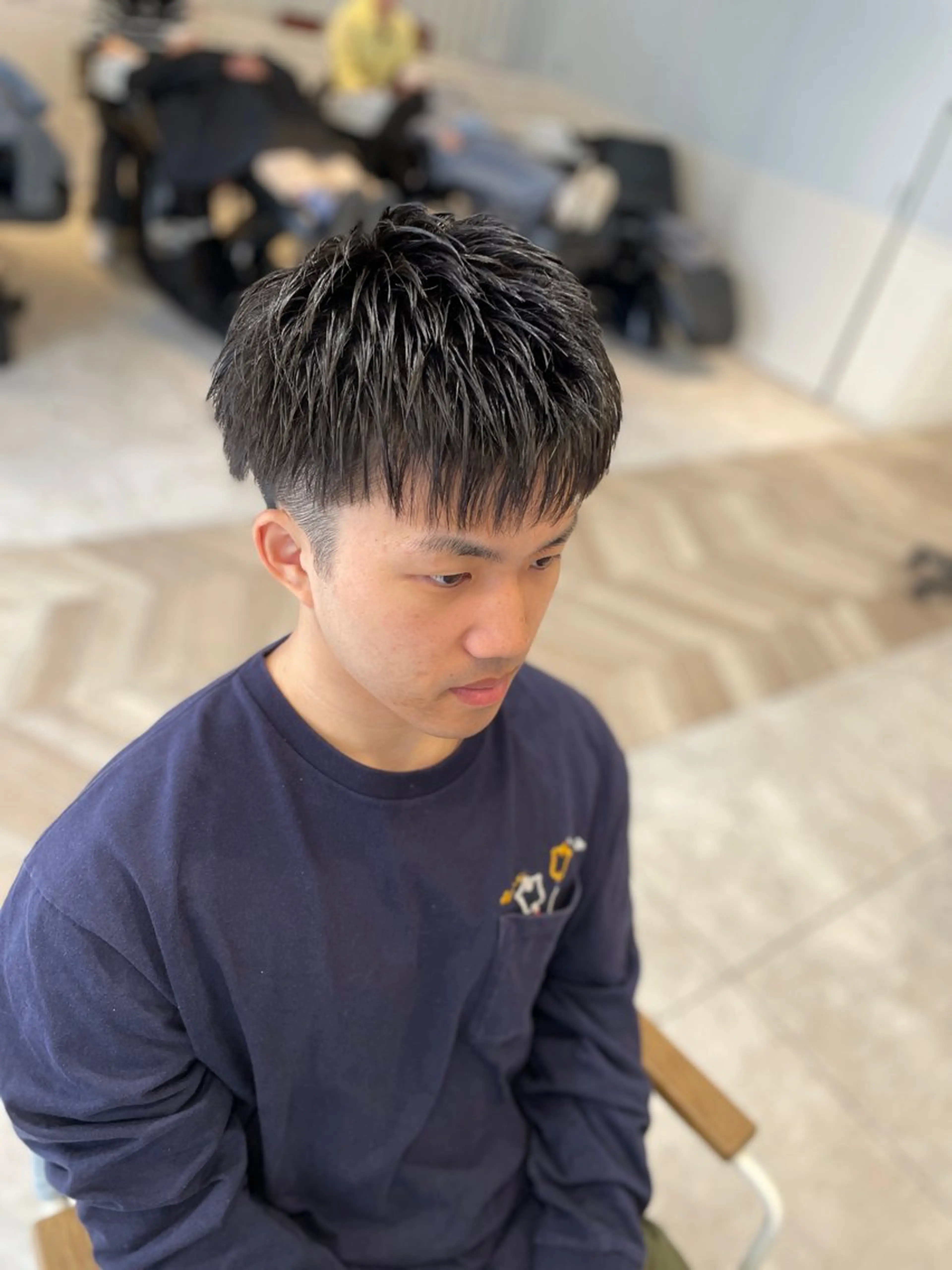 ショート メンズ カット メンズパーマ/カット / 古川　諒のヘアスタイル