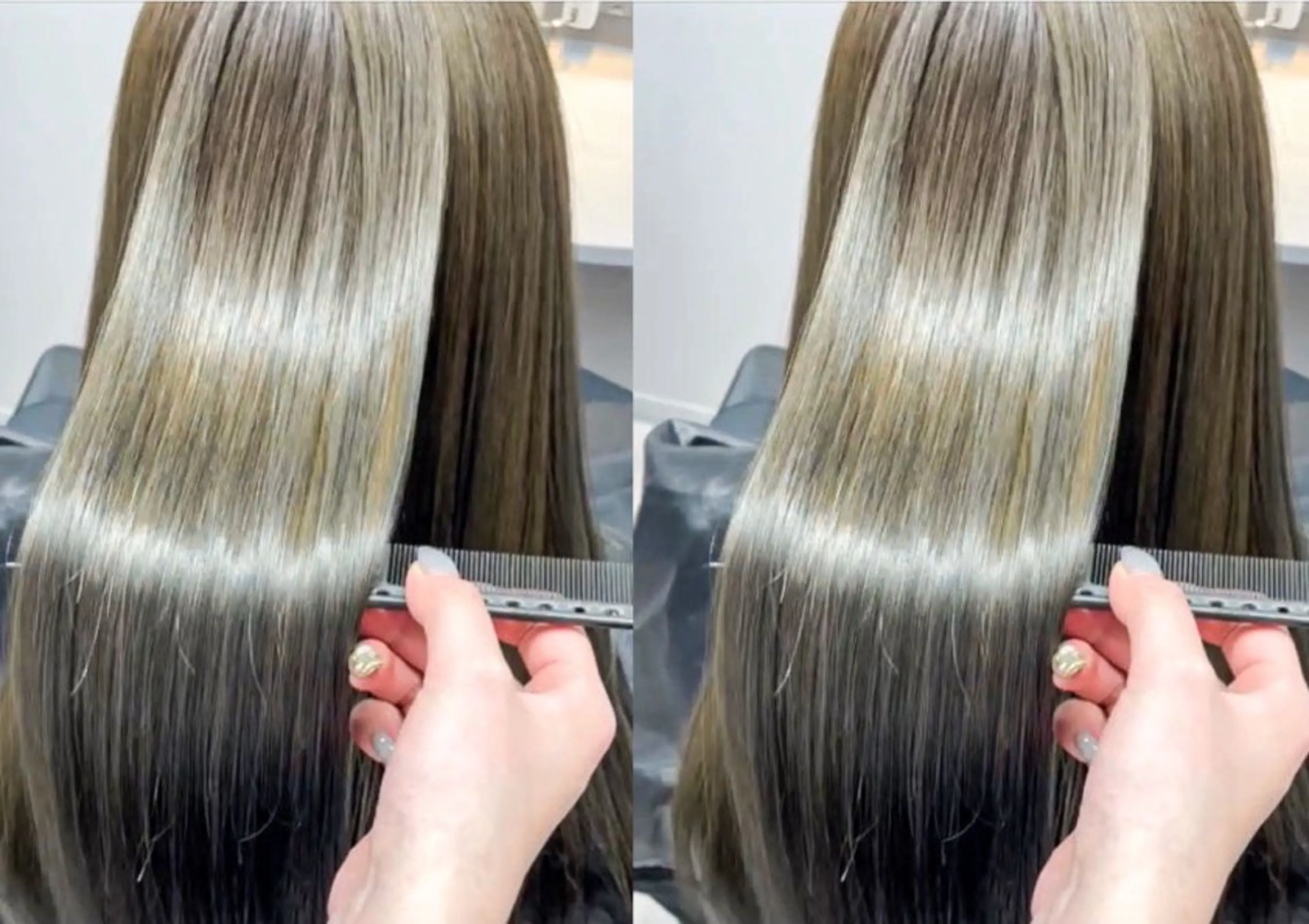 カラー un.le.pont ルカ  🎨のヘアスタイル