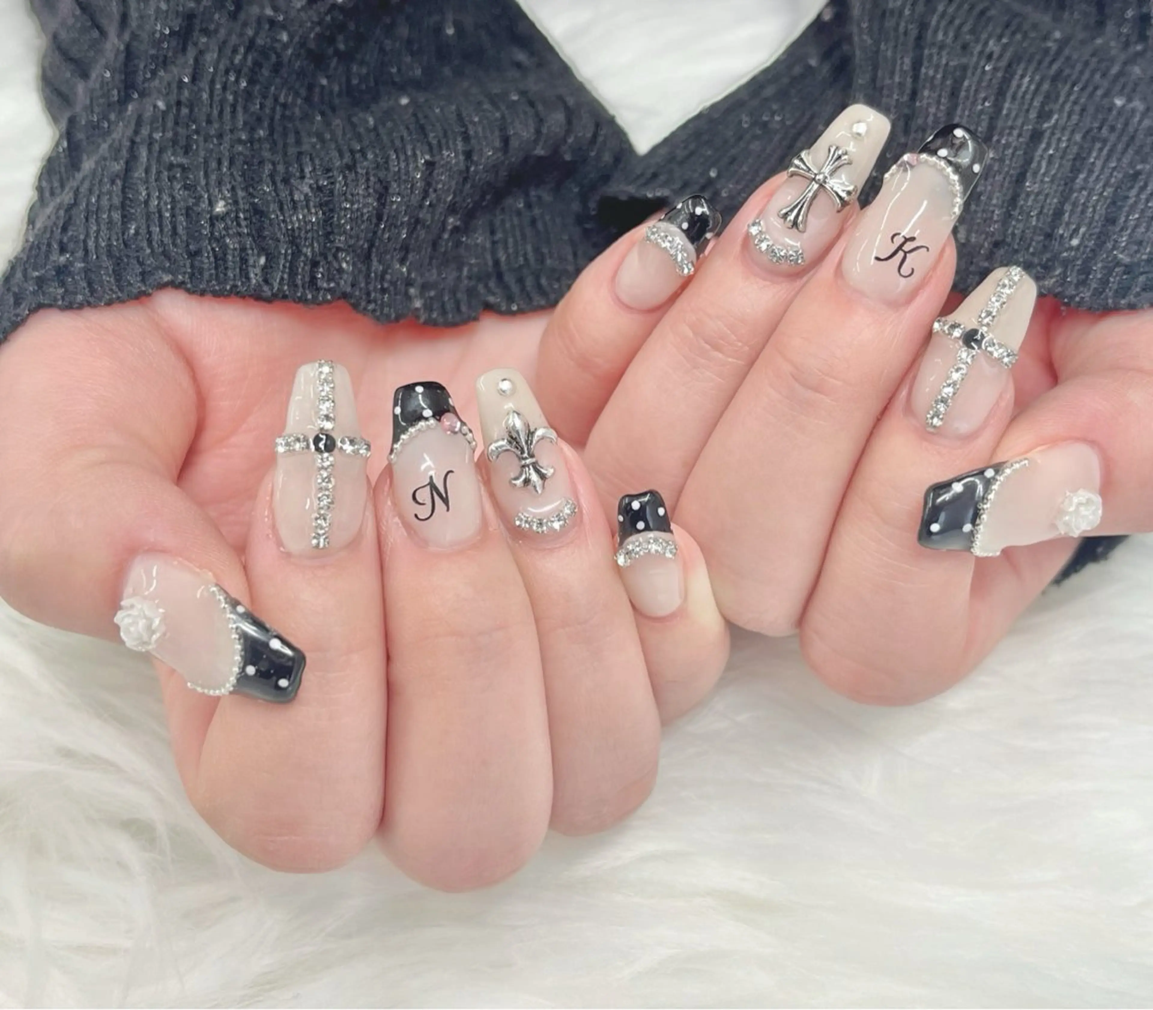 ネイル 持ち込み ハンドネイル Bianca赤羽 信末のネイルデザイン