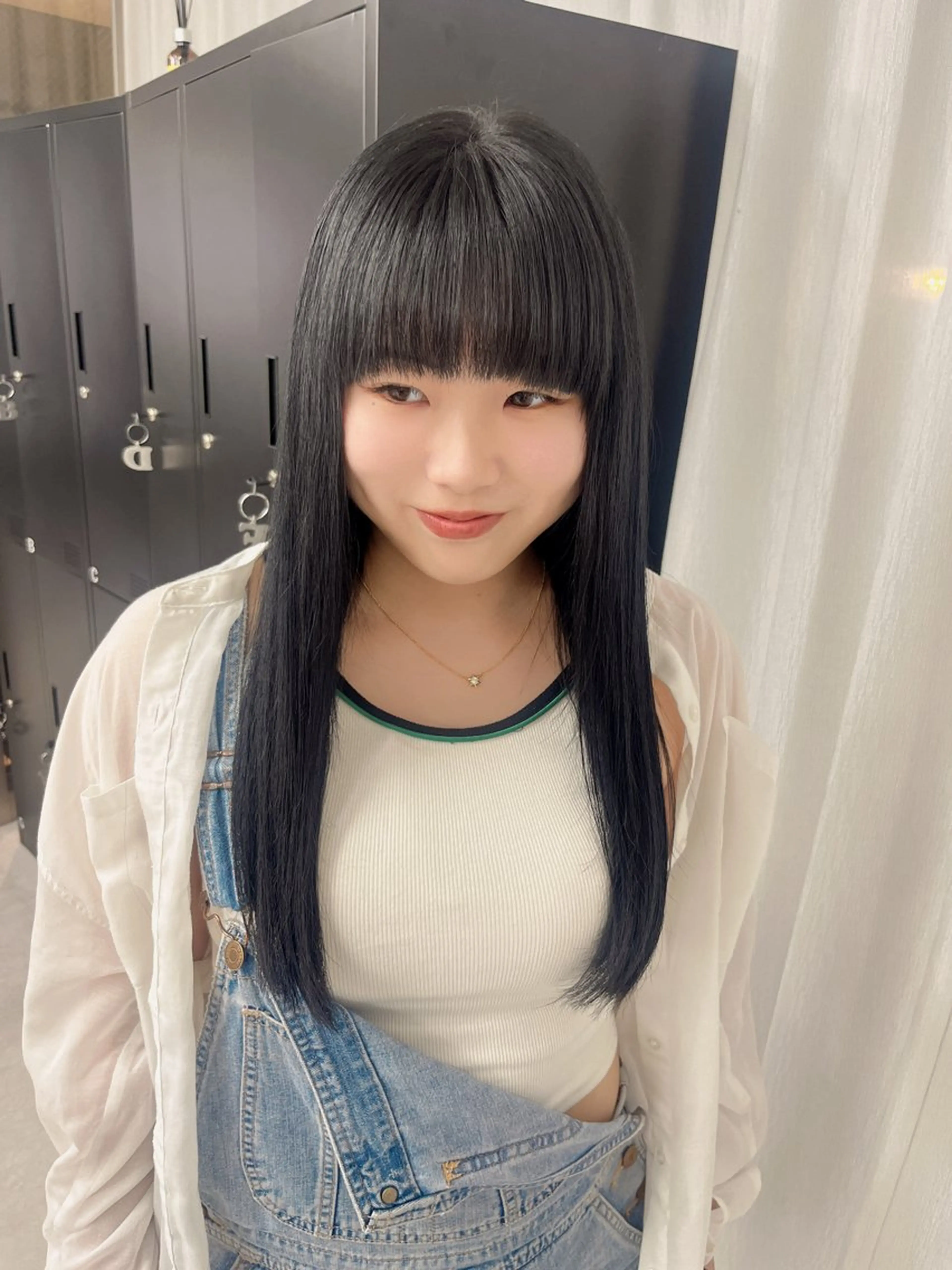 ロング 前田 真保のヘアスタイル