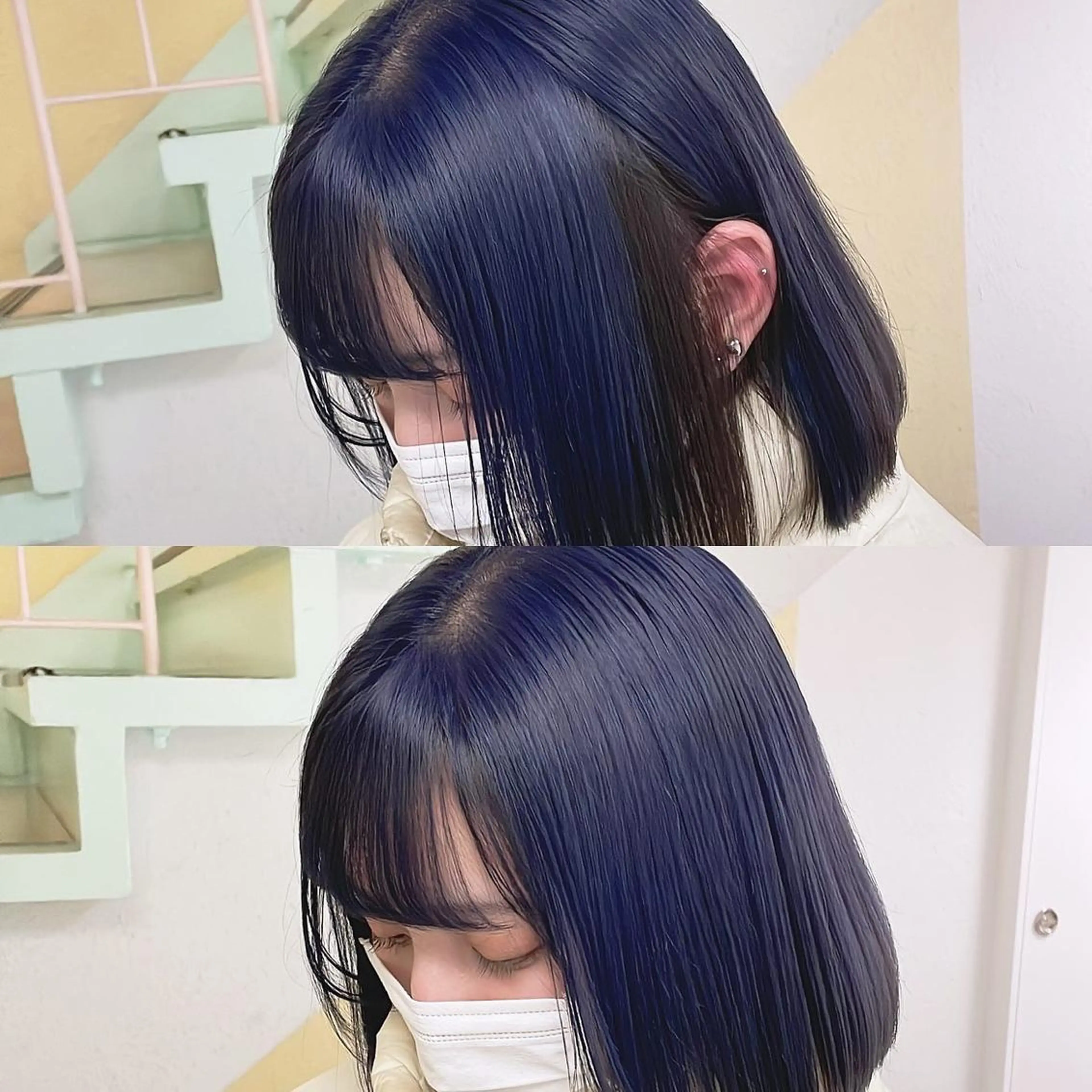 カラー ヘアカラー トリートメント 渋谷:インナーカラー ／🍒エリカ🍒のヘアスタイル