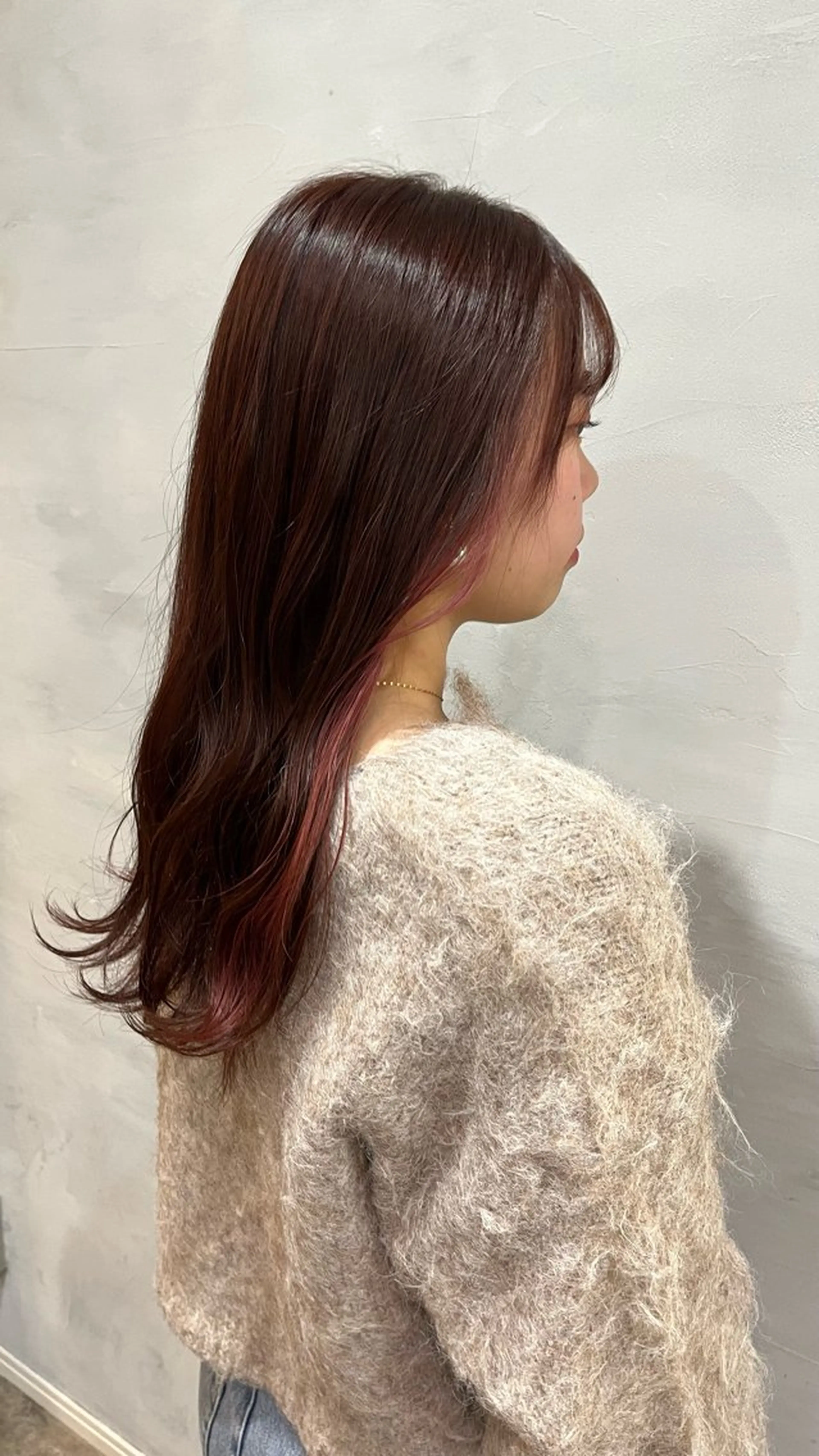 ロング カラー 中川 もえか【明石】のヘアスタイル