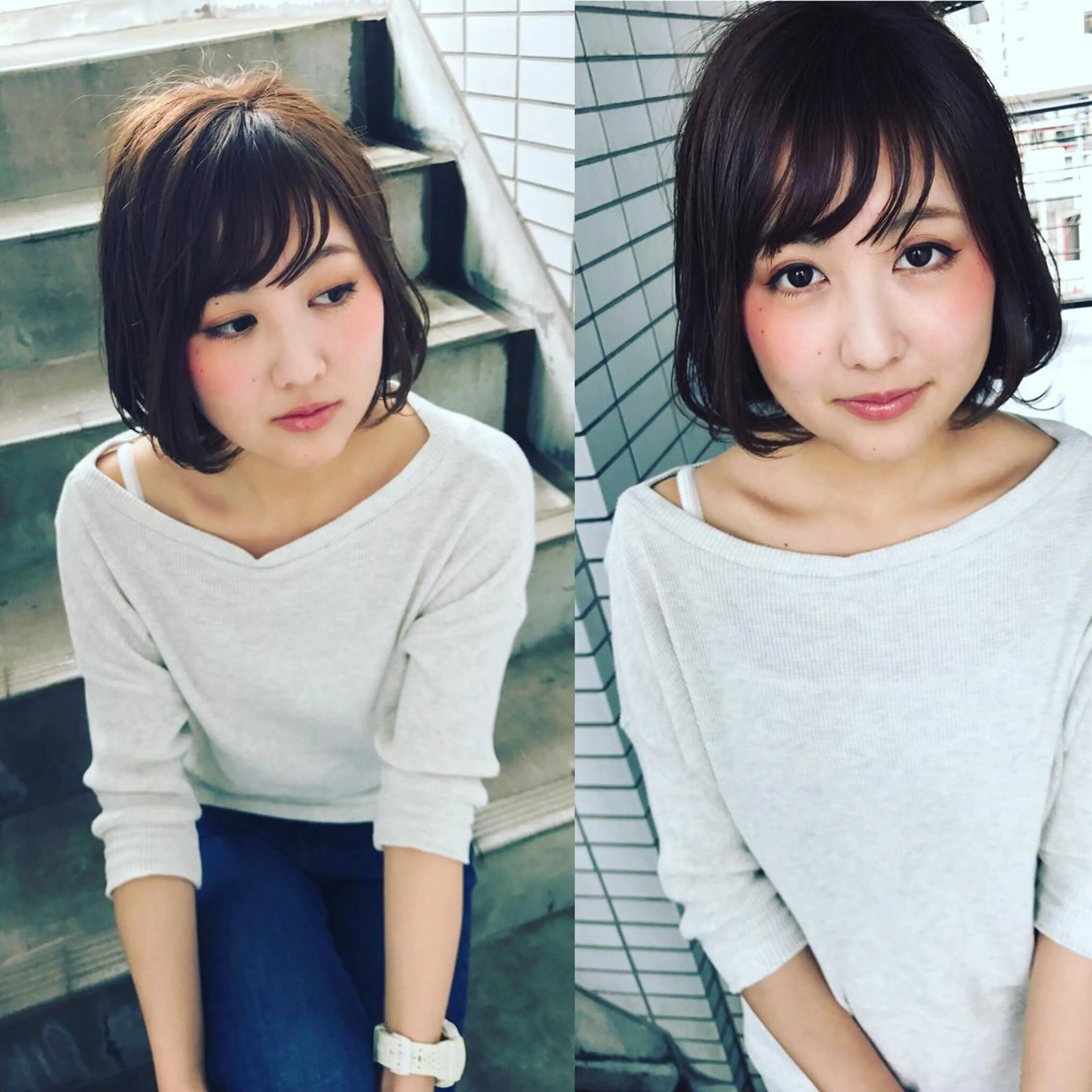 ショート ボブ ミモザワークス所属・ショートは任せて ミヤザキのヘアスタイル