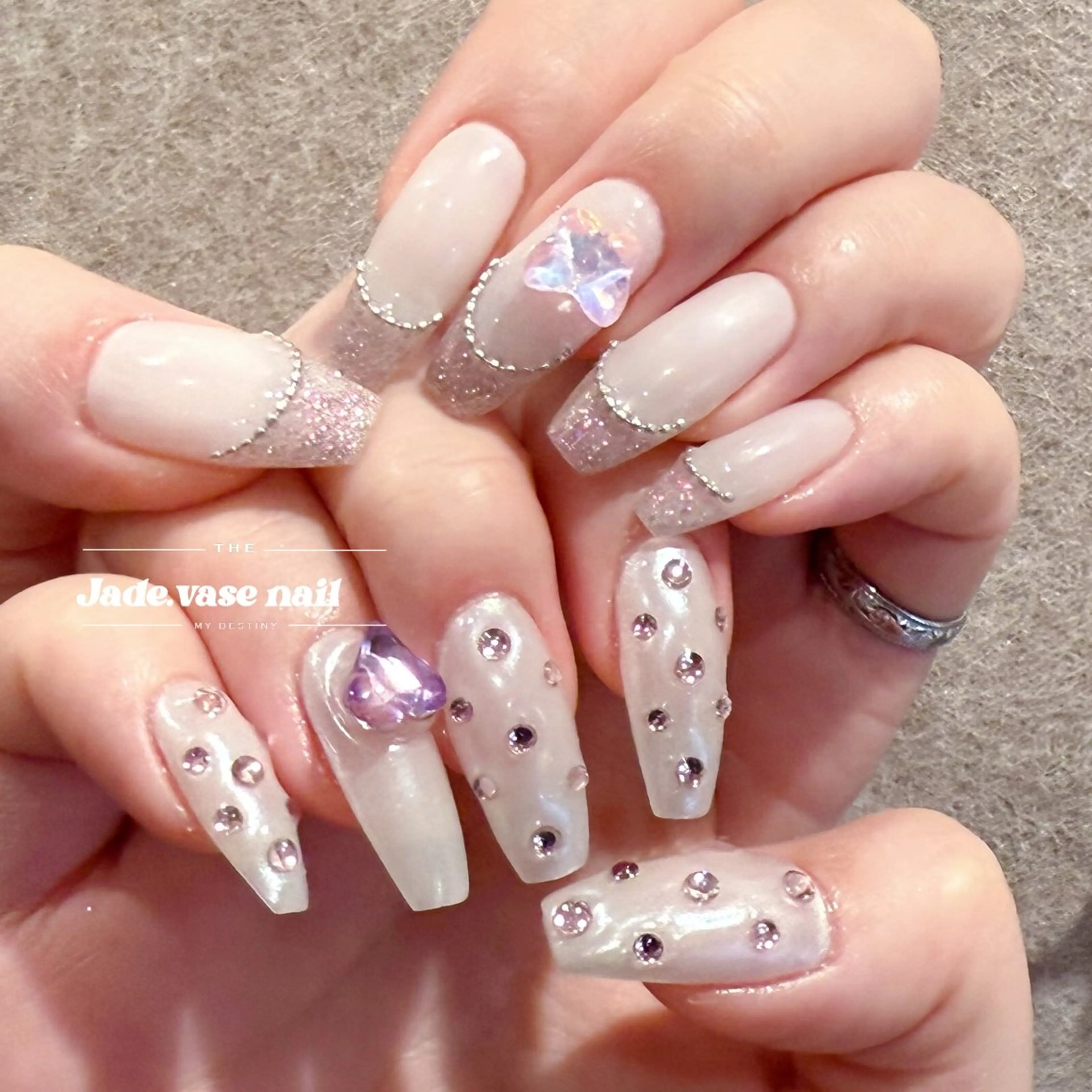 ネイル ハンドネイル ハンドケア ✰Jade.vase 银座のネイルデザイン