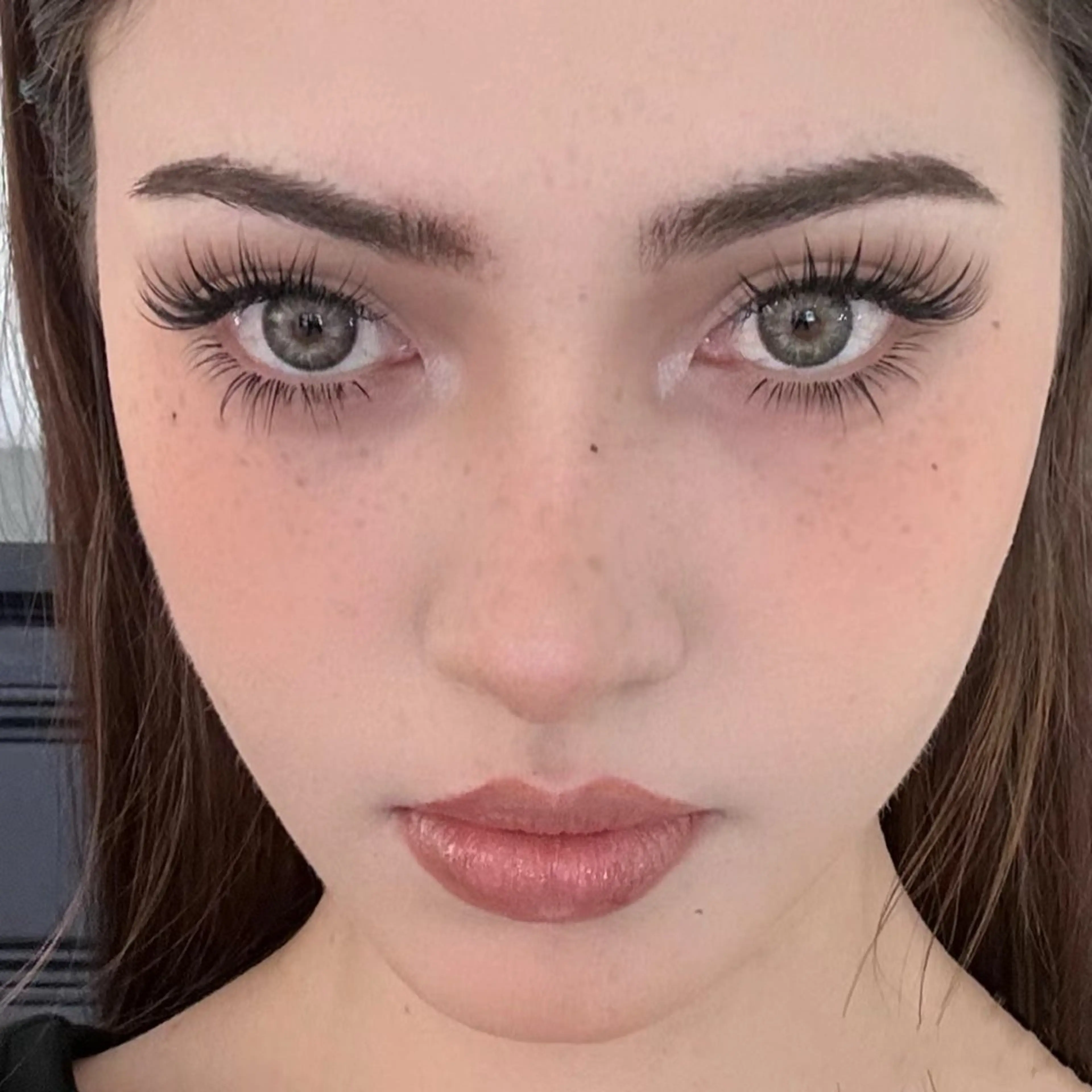 マツエク・マツパ バインドロック カラーマツエク フラットラッシュ ナチュラル パリジェンヌラッシュリフト YK• マツエクサロンのマツエク・マツパデザイン