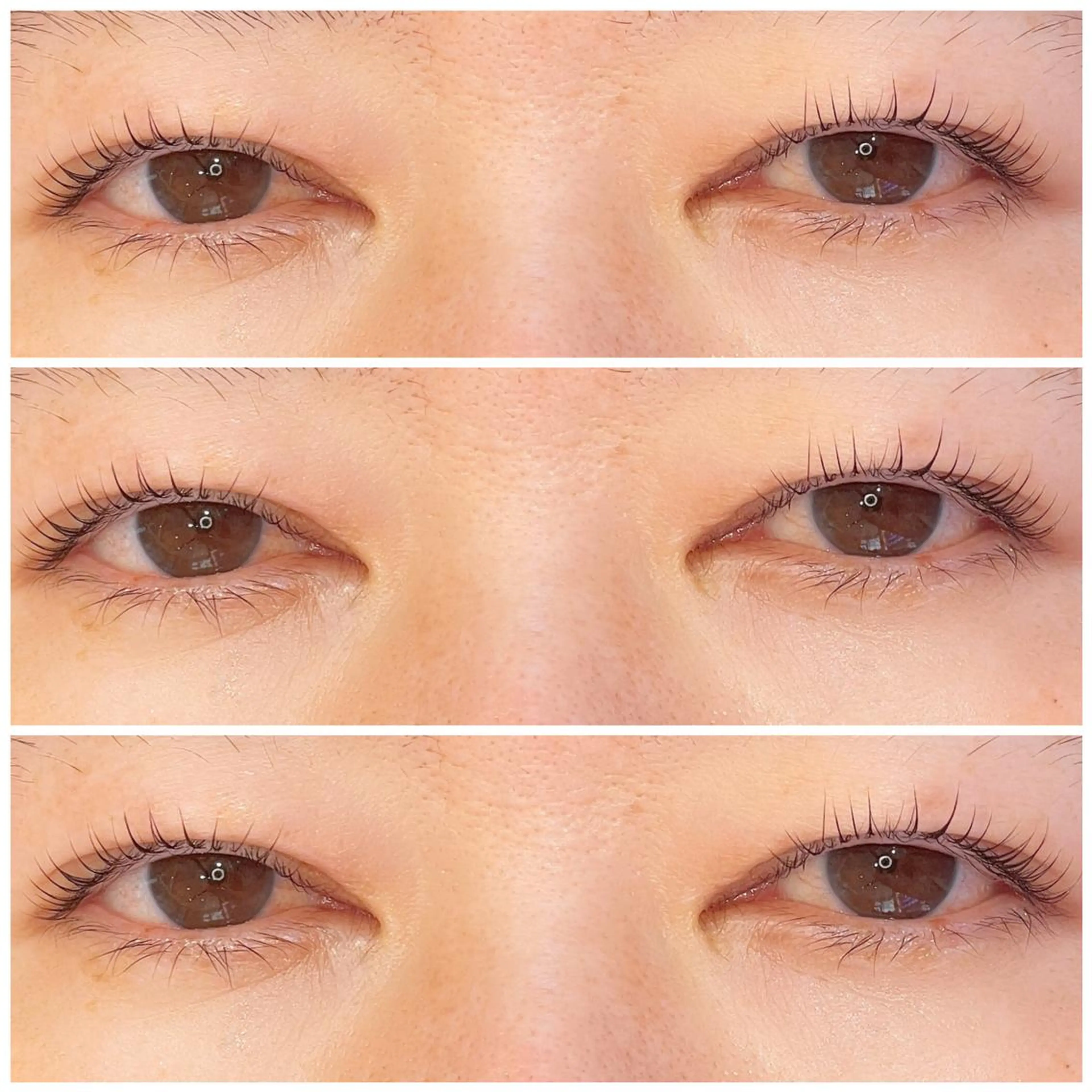 マツエク・マツパ パリジェンヌラッシュリフト HOLOGRAM EYELASHのマツエク・マツパデザイン